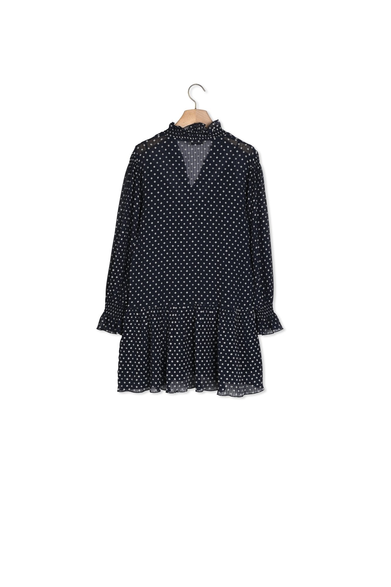 Robe courte à pois Sandro seconde main