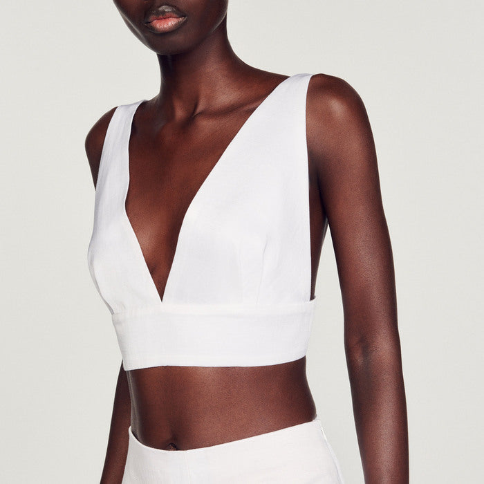 Top brassière Sandro seconde main