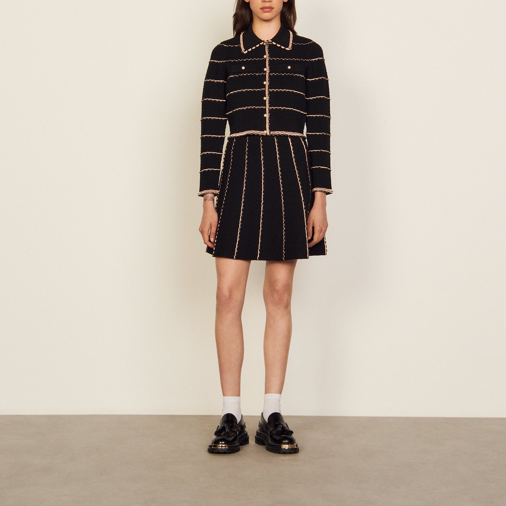 Cardicoat court façon petite Veste Sandro seconde main