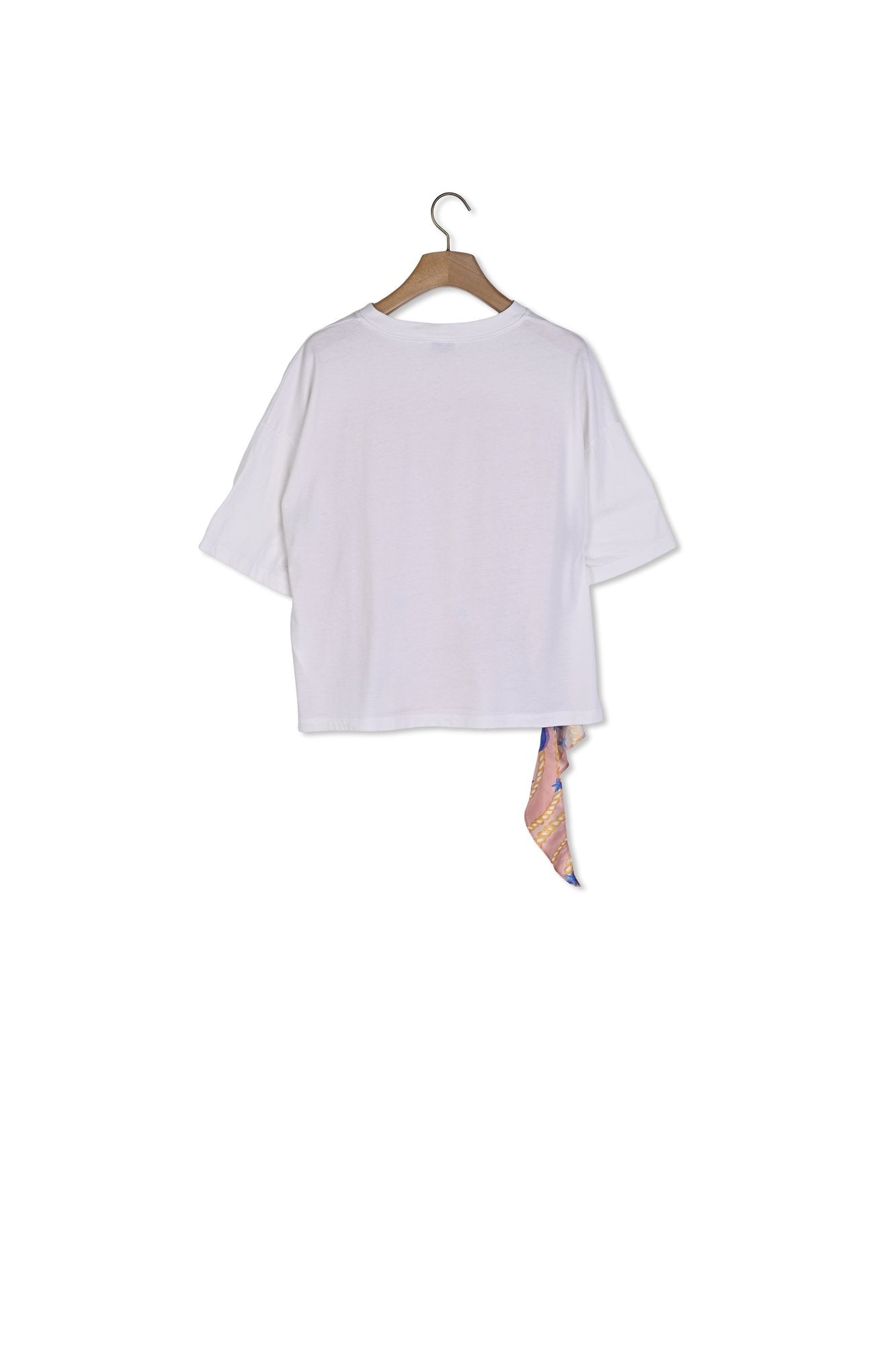 T-shirt avec empiècement imprimé Sandro seconde main