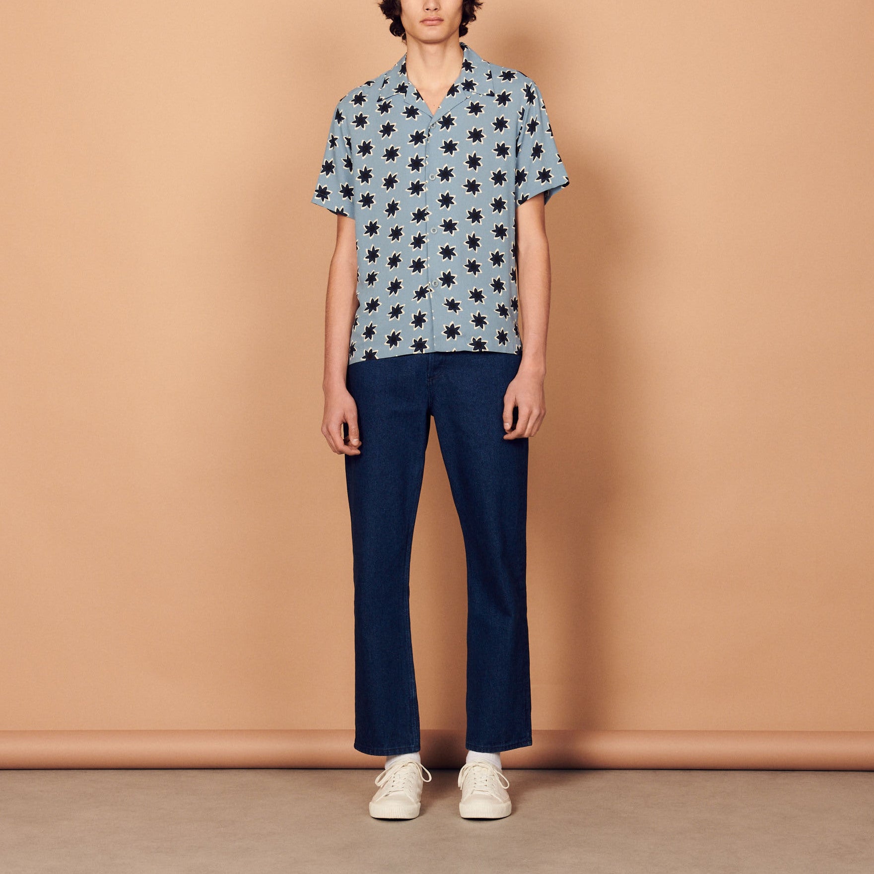 Chemise fluide imprimée Sandro seconde main