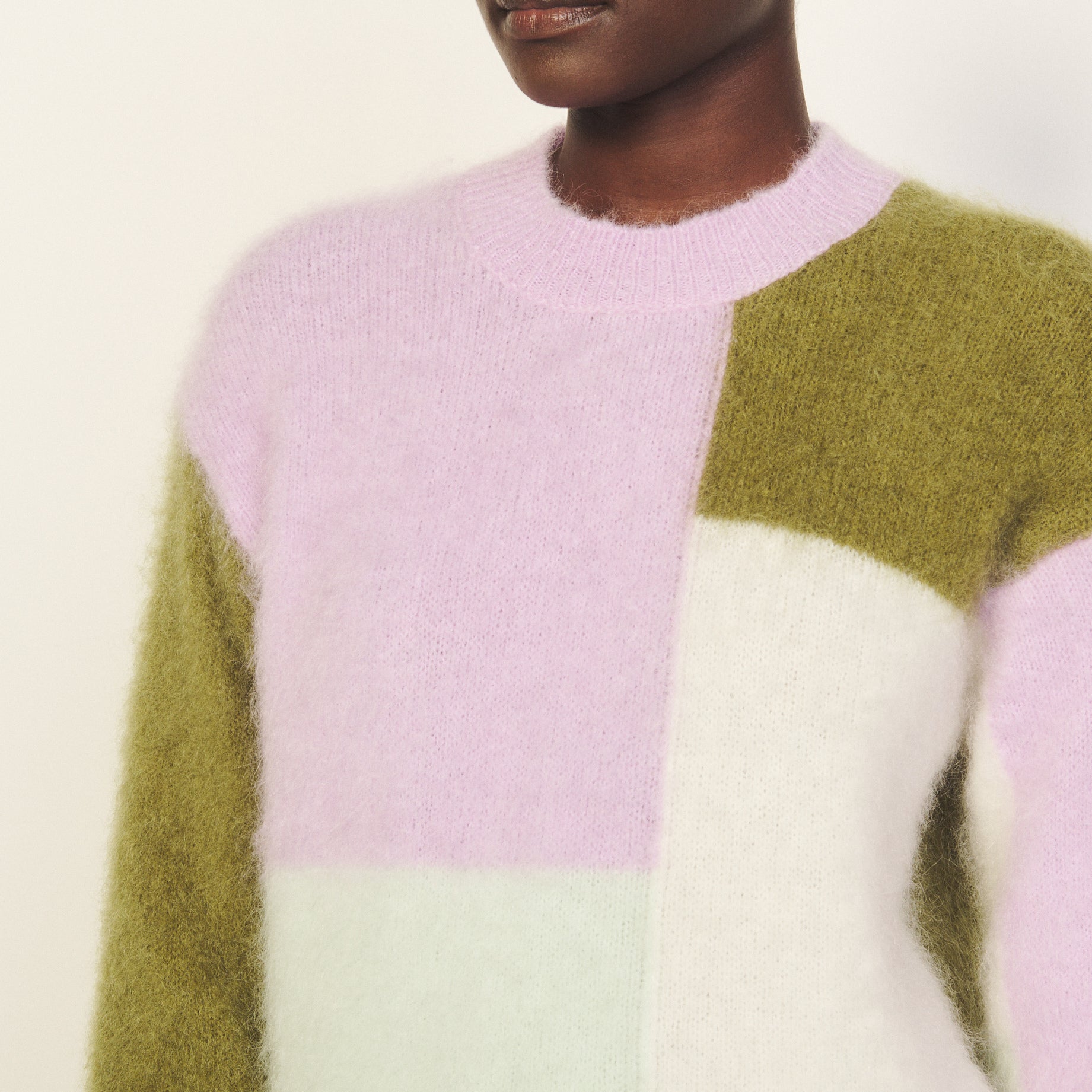 Pull Violet Sandro seconde main