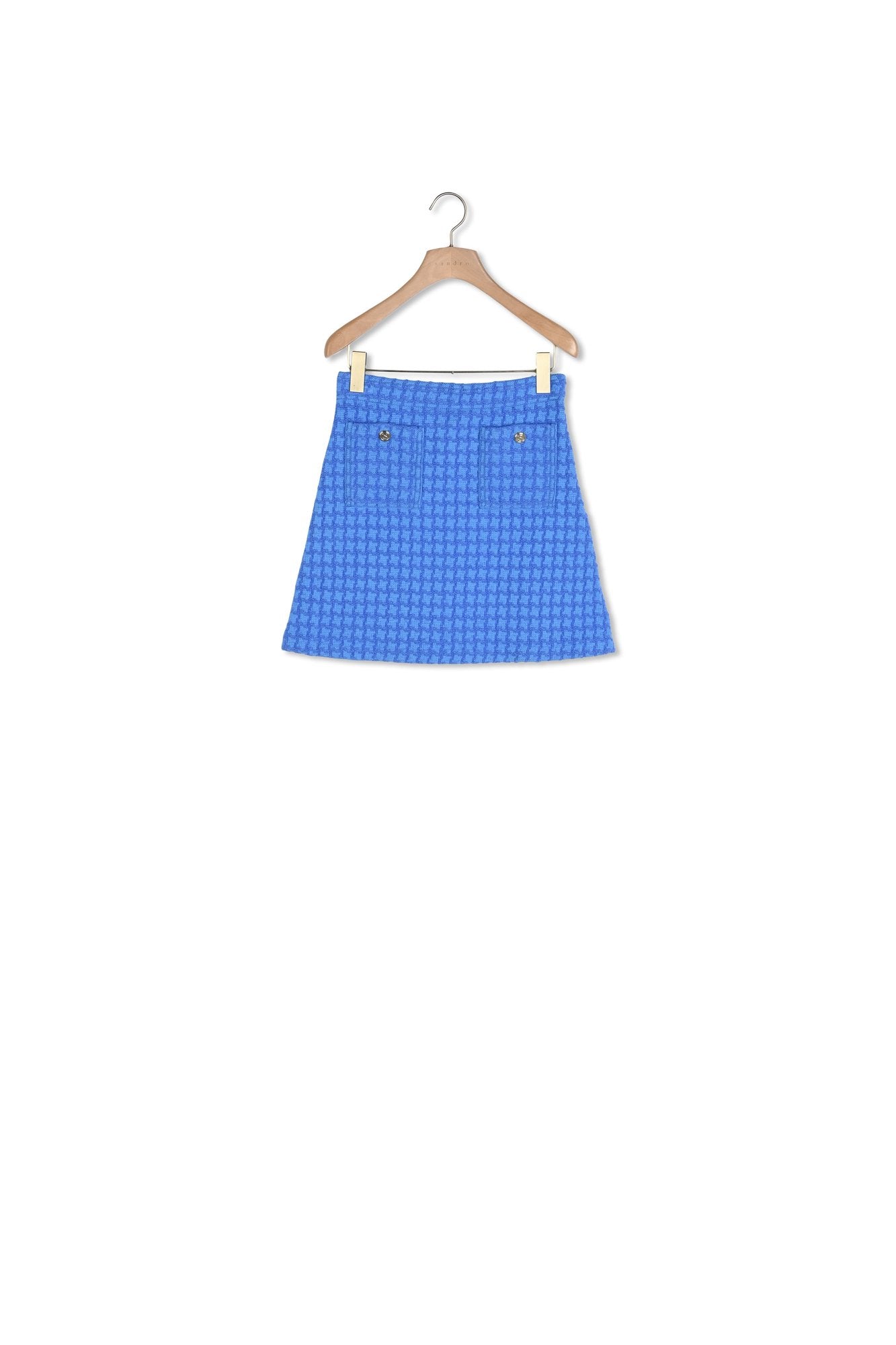 Jupe courte en tweed Sandro seconde main