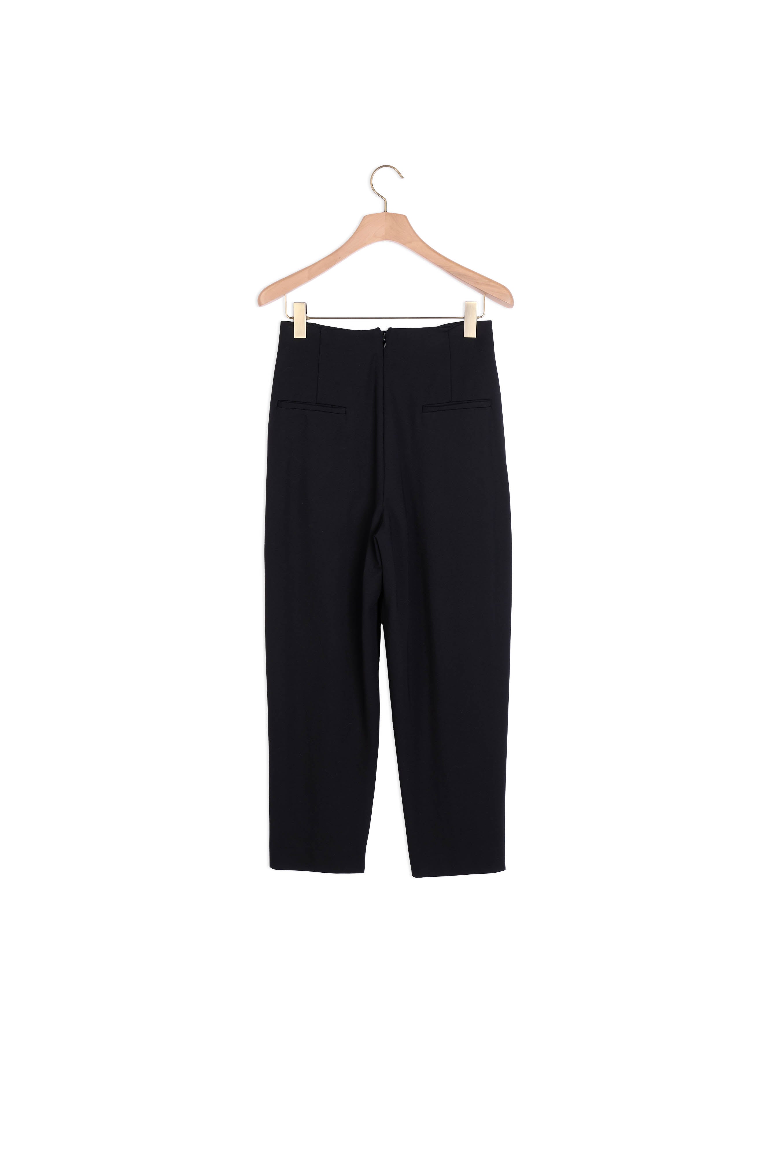 Pantalon ajusté taille haute Sandro seconde main