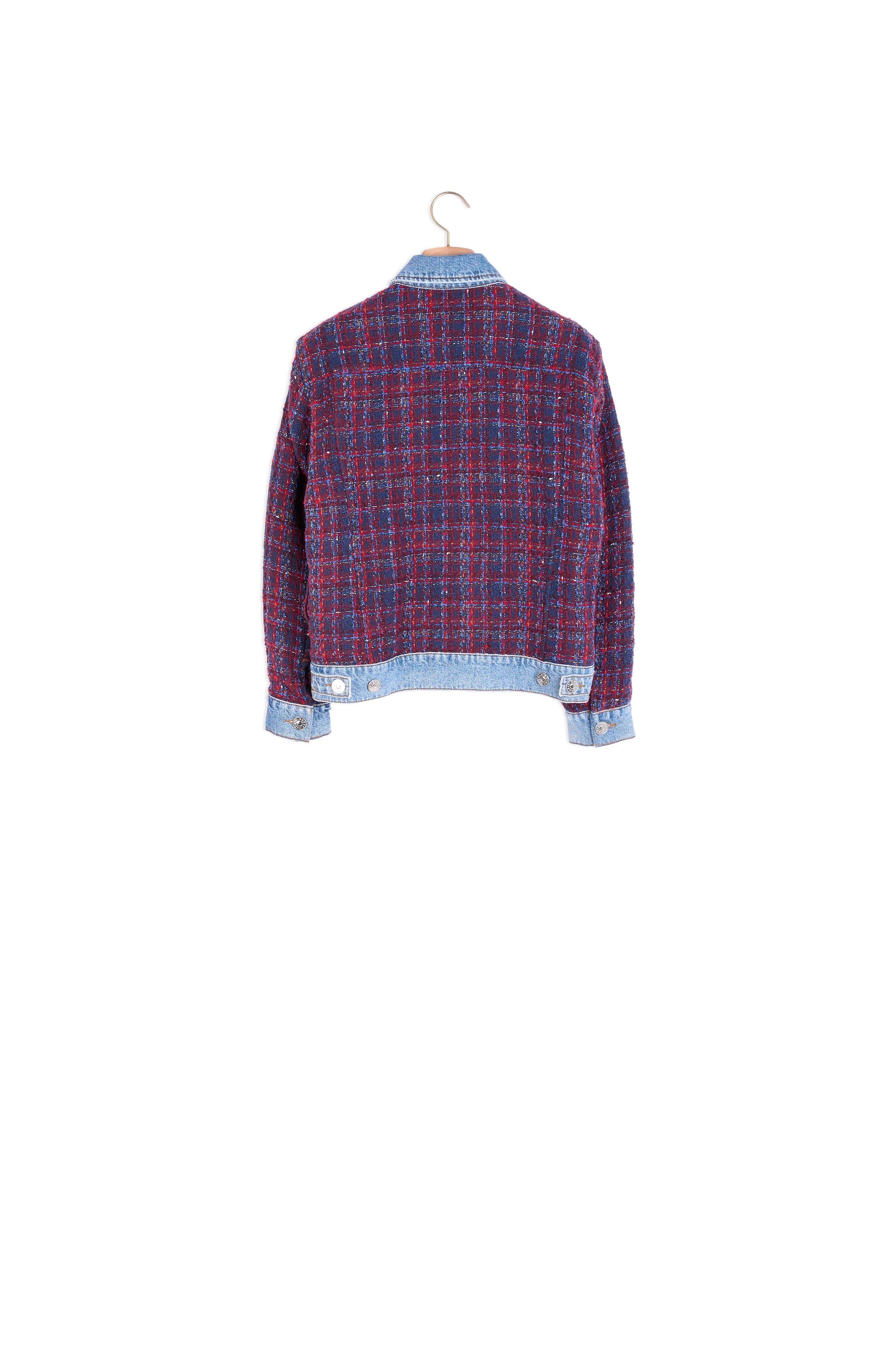 Blouson en tweed Sandro seconde main