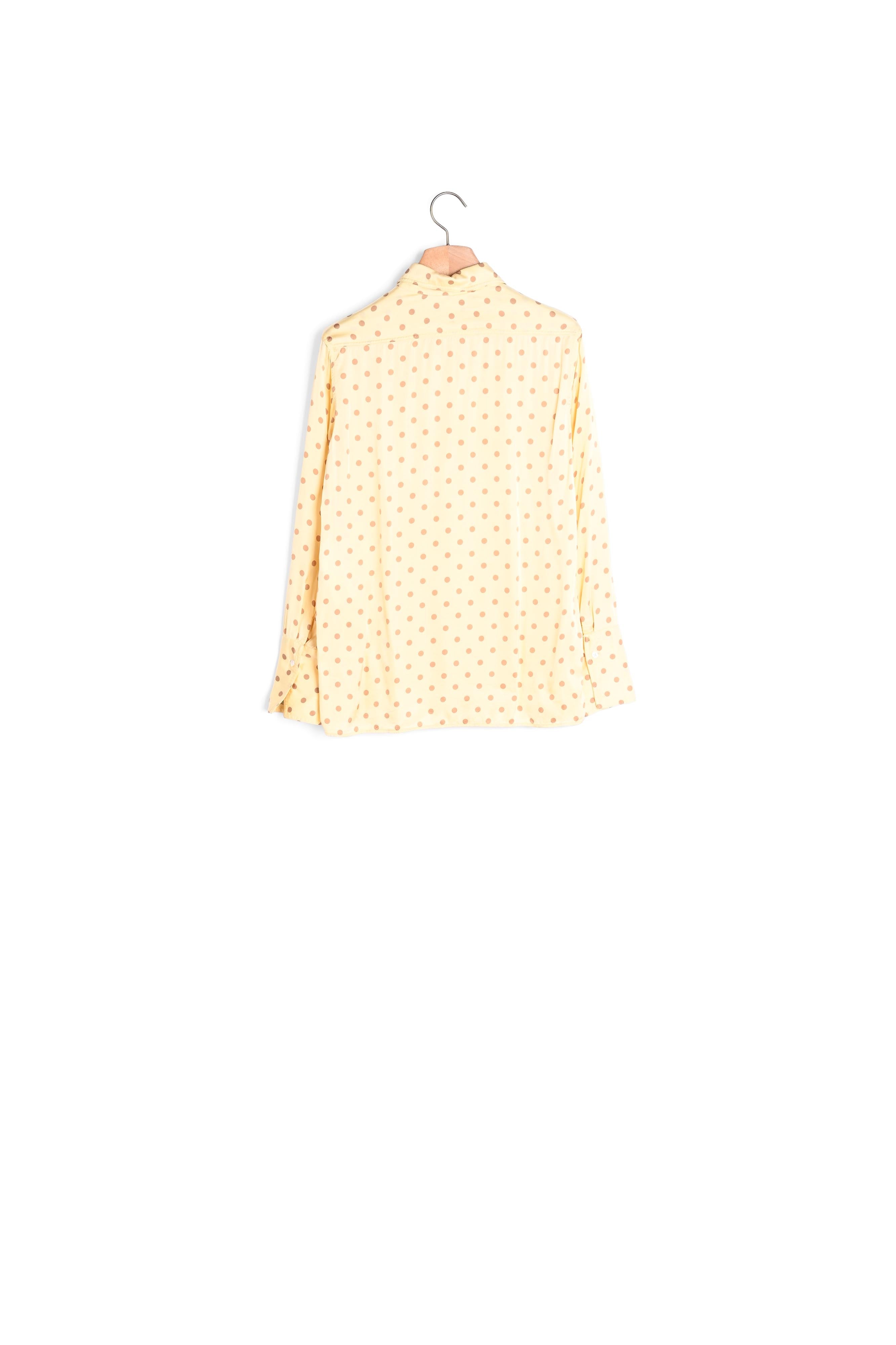 Chemise classique imprimée pois Sandro seconde main