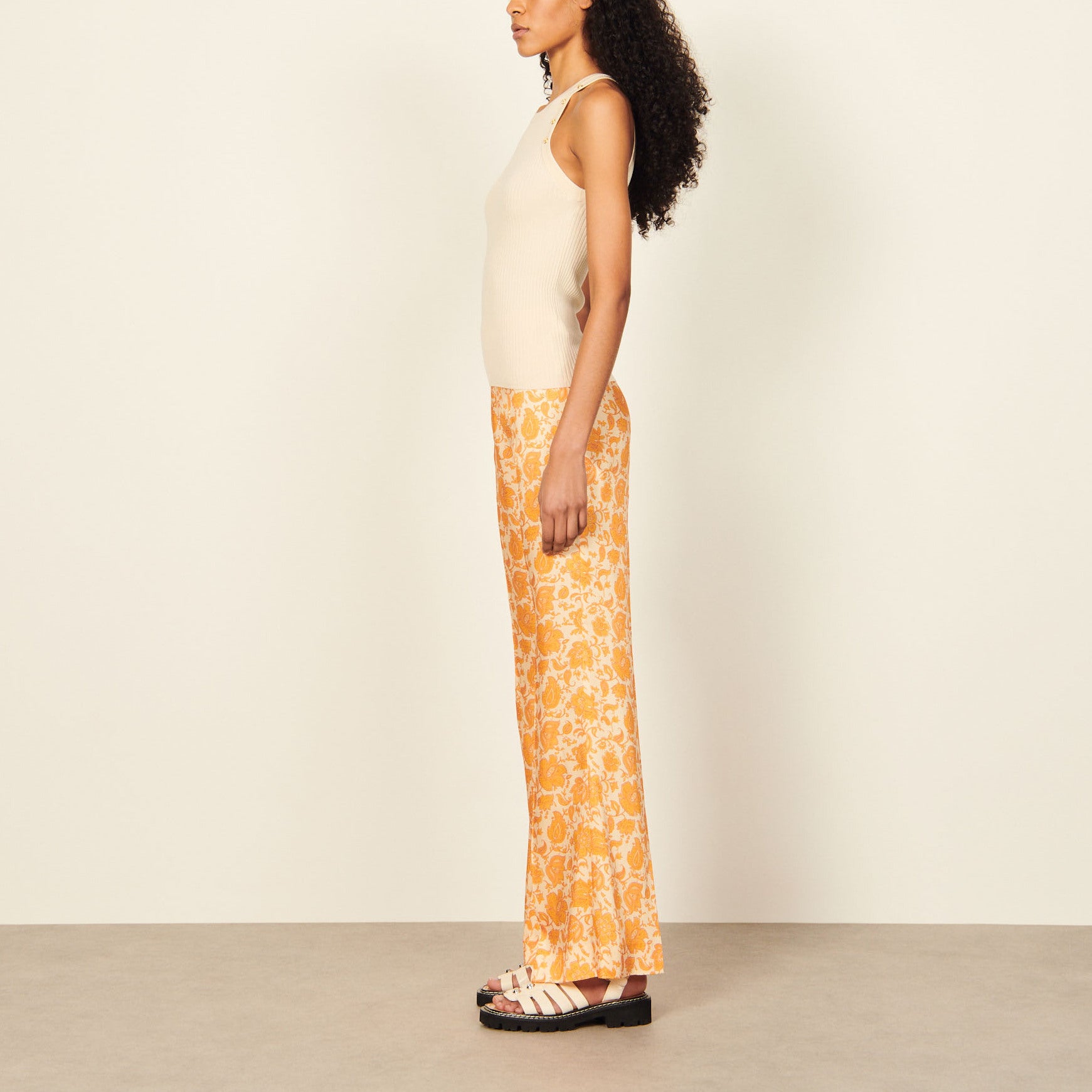 Débardeur à rivets en métal Sandro seconde main