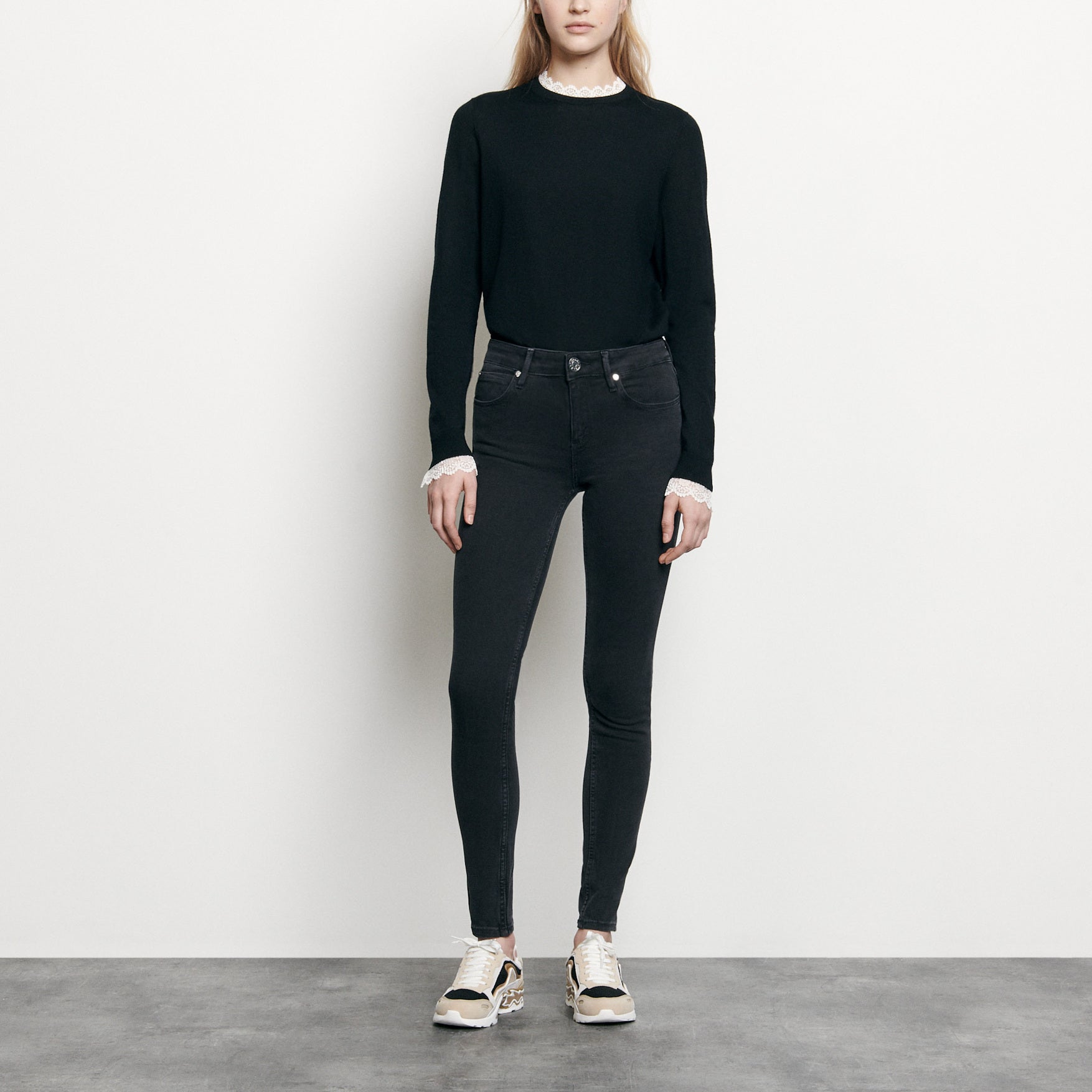 Jean slim taille normale Sandro seconde main