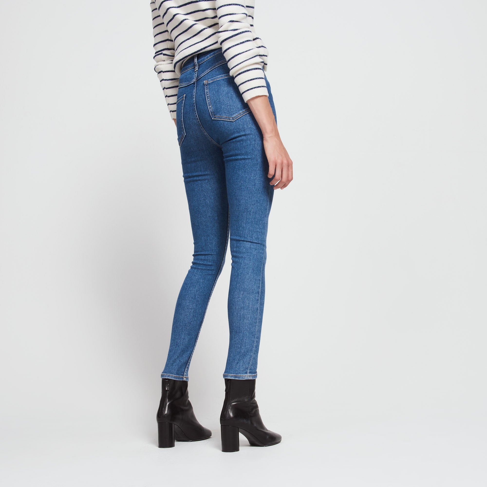 Jean slim avec jeux de coutures Sandro seconde main