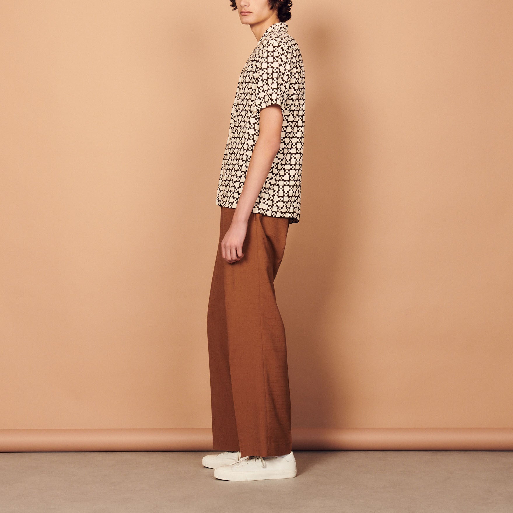 Chemise fluide imprimée Sandro seconde main