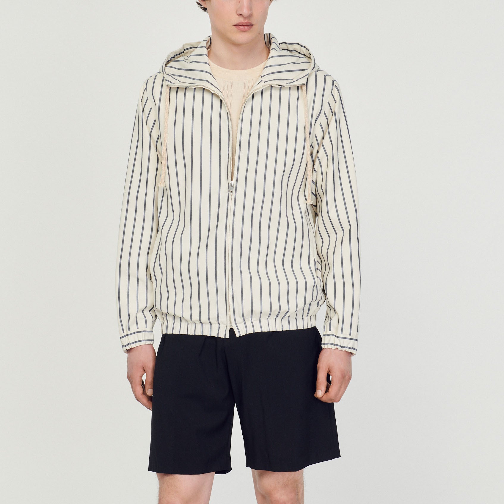 Blouson Ecru Sandro seconde main