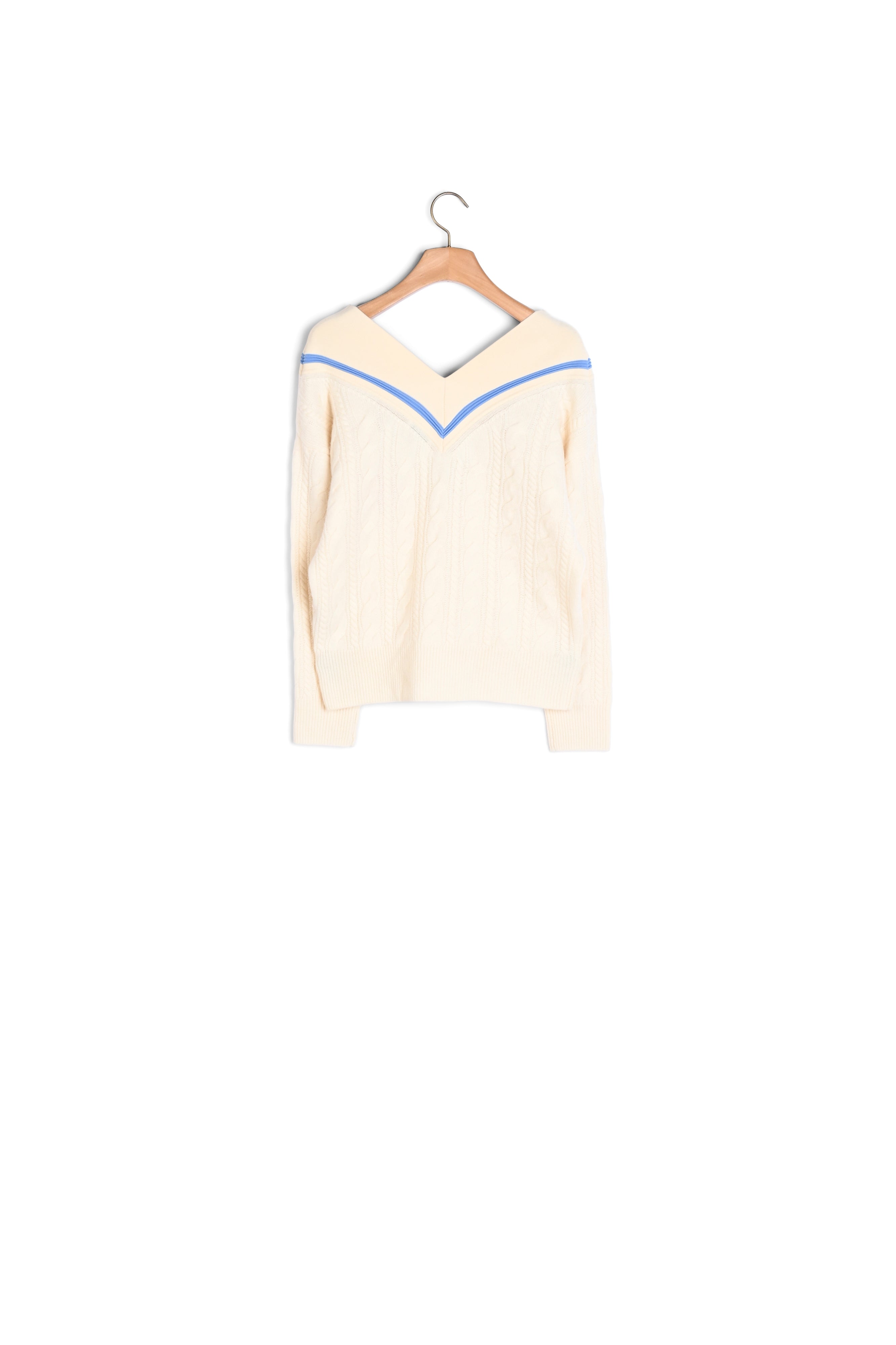 Pull en Maille torsadée Sandro seconde main