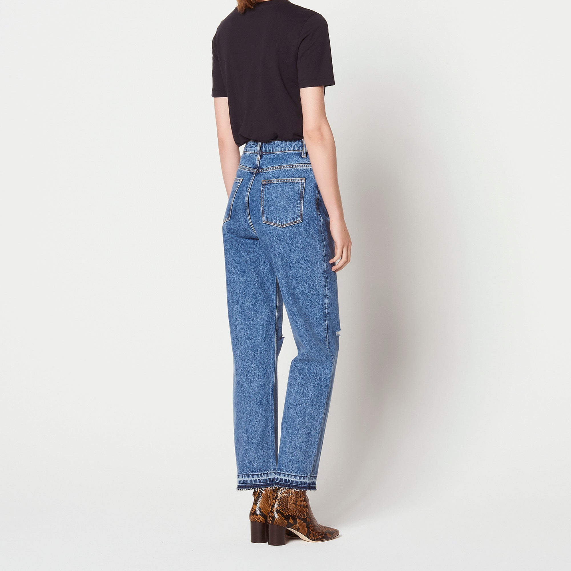 Jean coupe droite à taille haute Sandro seconde main