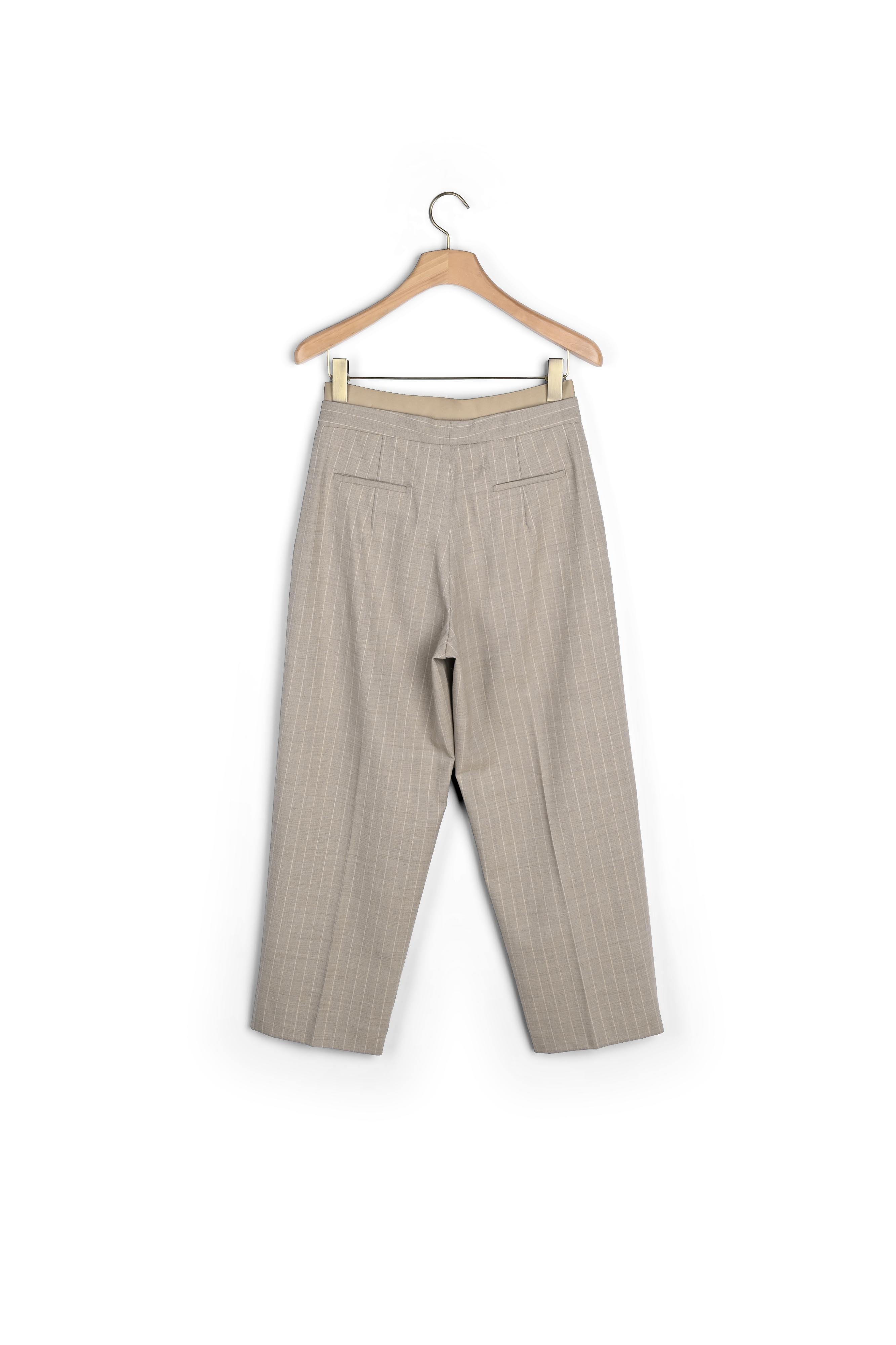 Pantalon à rayures Sandro seconde main