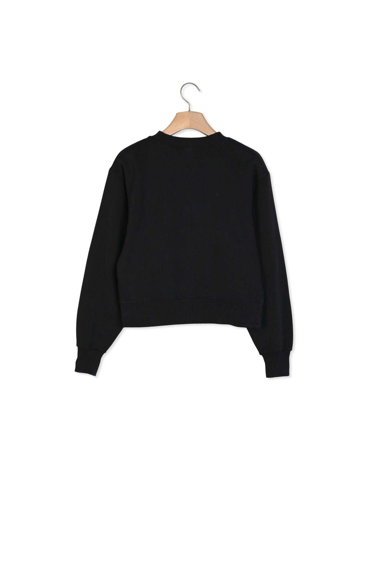 Sweatshirt à cœurs strassés Sandro seconde main