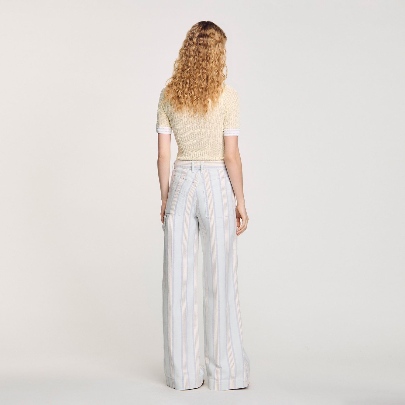 Jean à rayures Sandro seconde main