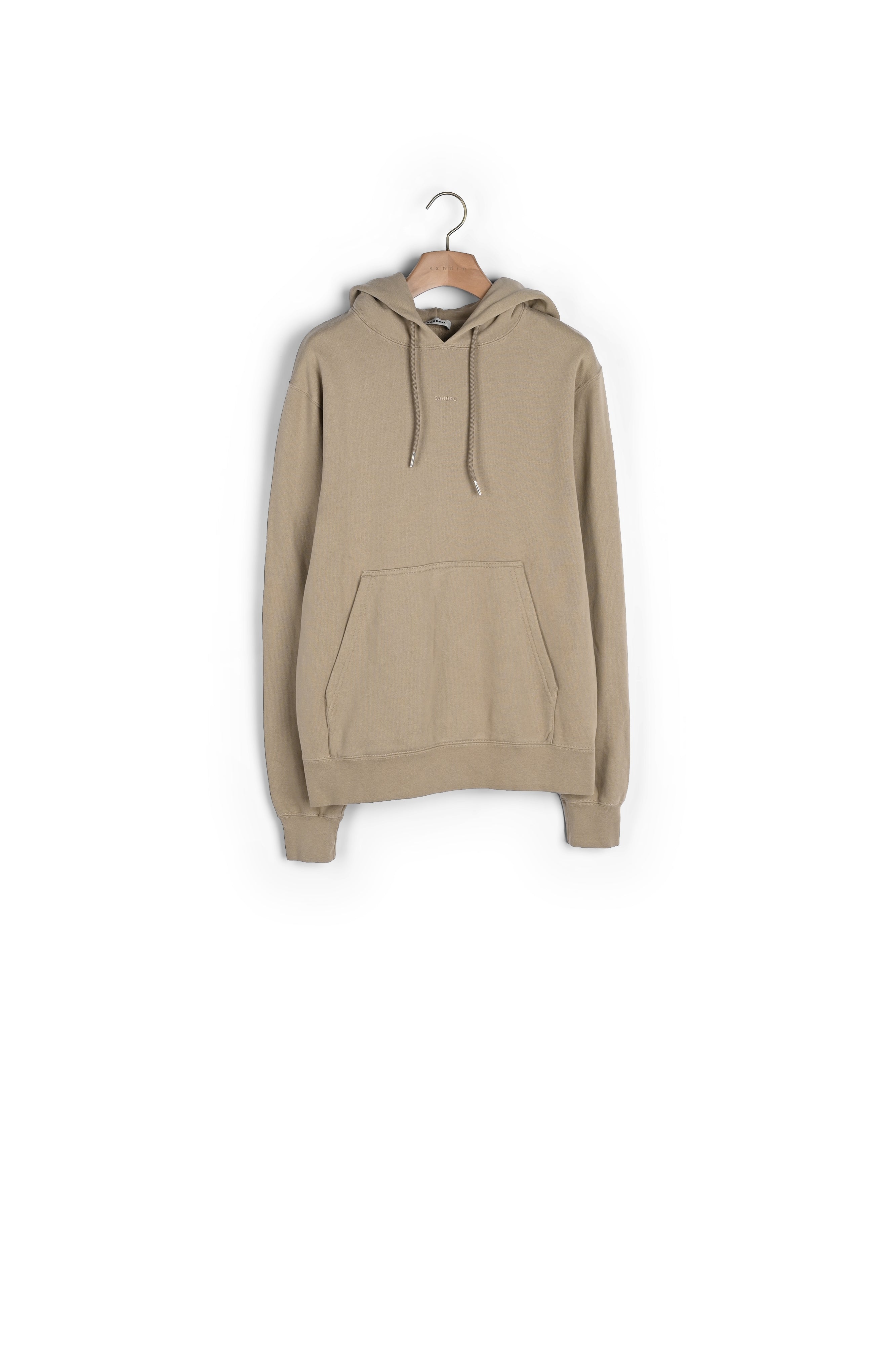 Sweat hoodie brodé Homme Sandro seconde main