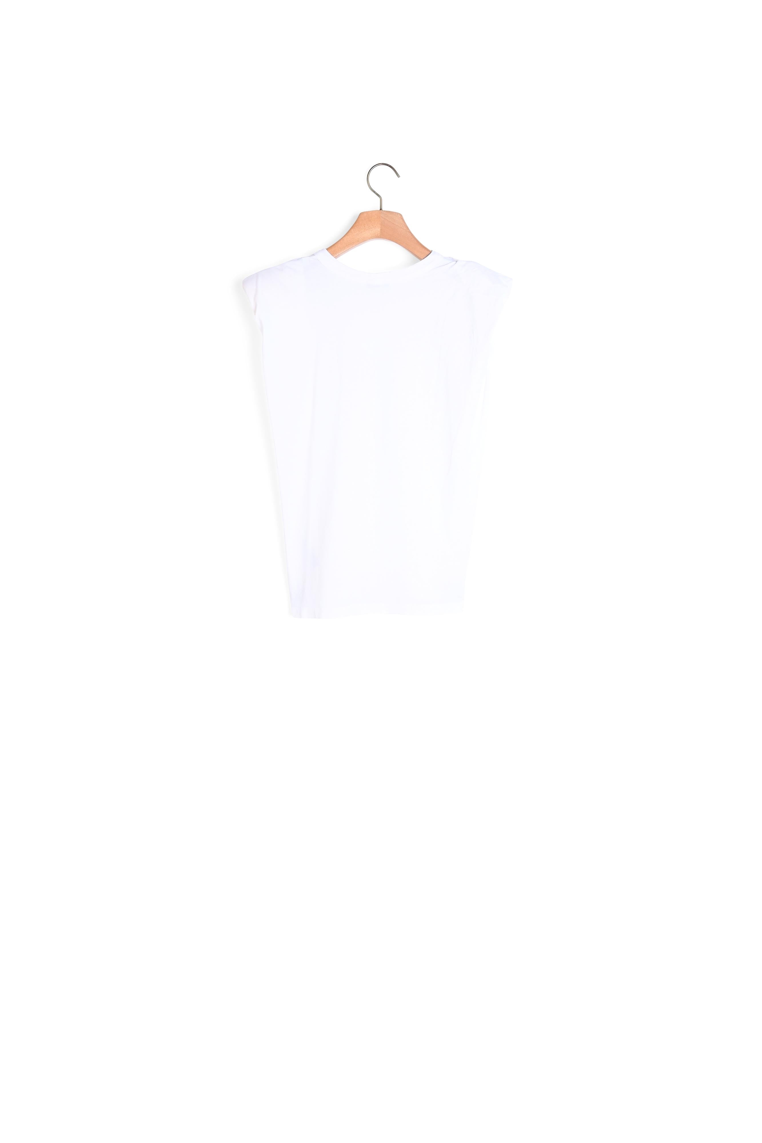 T-shirt sans manches avec patch Sandro seconde main