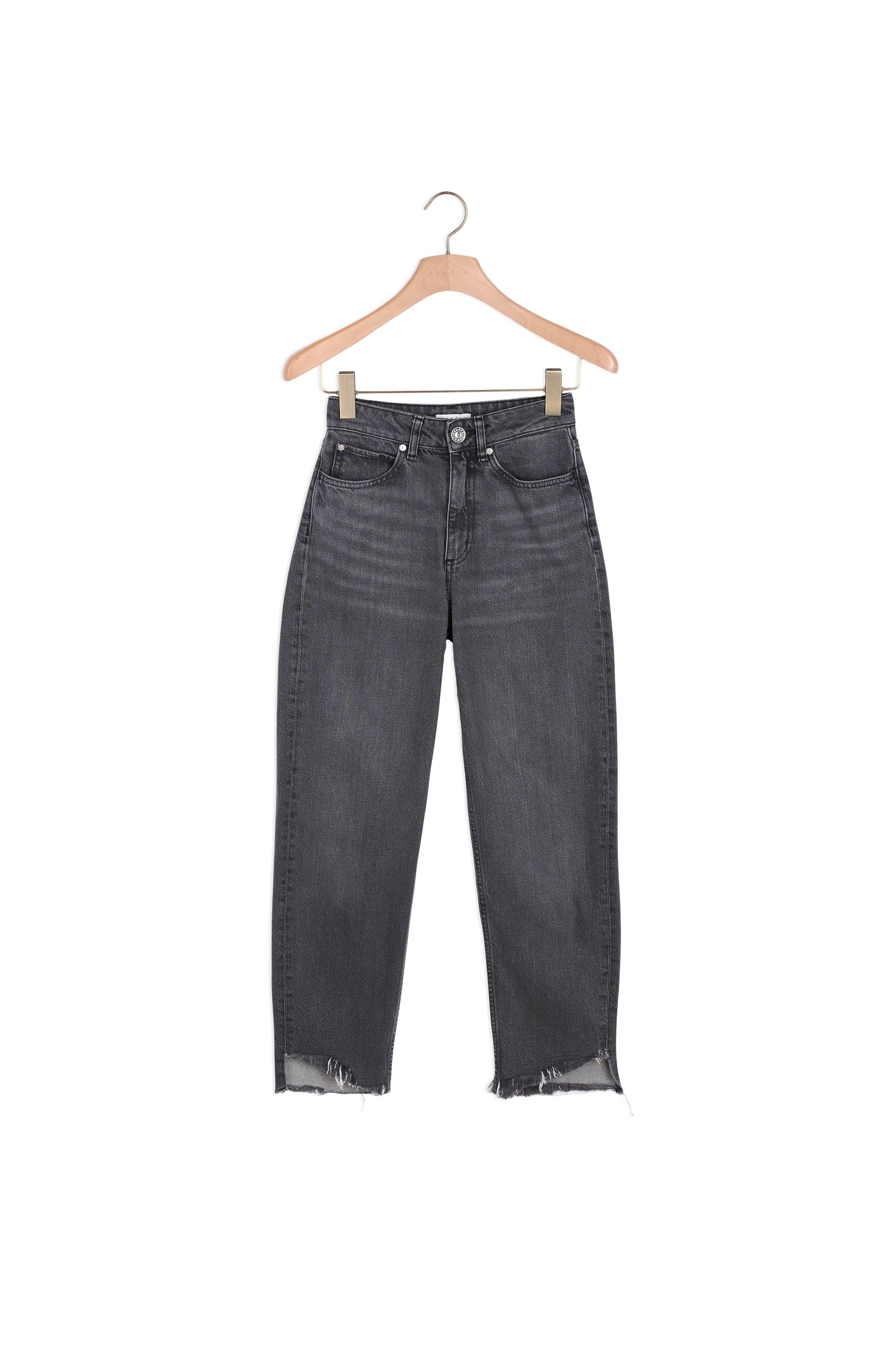 Jean taille haute coupe droite Sandro seconde main