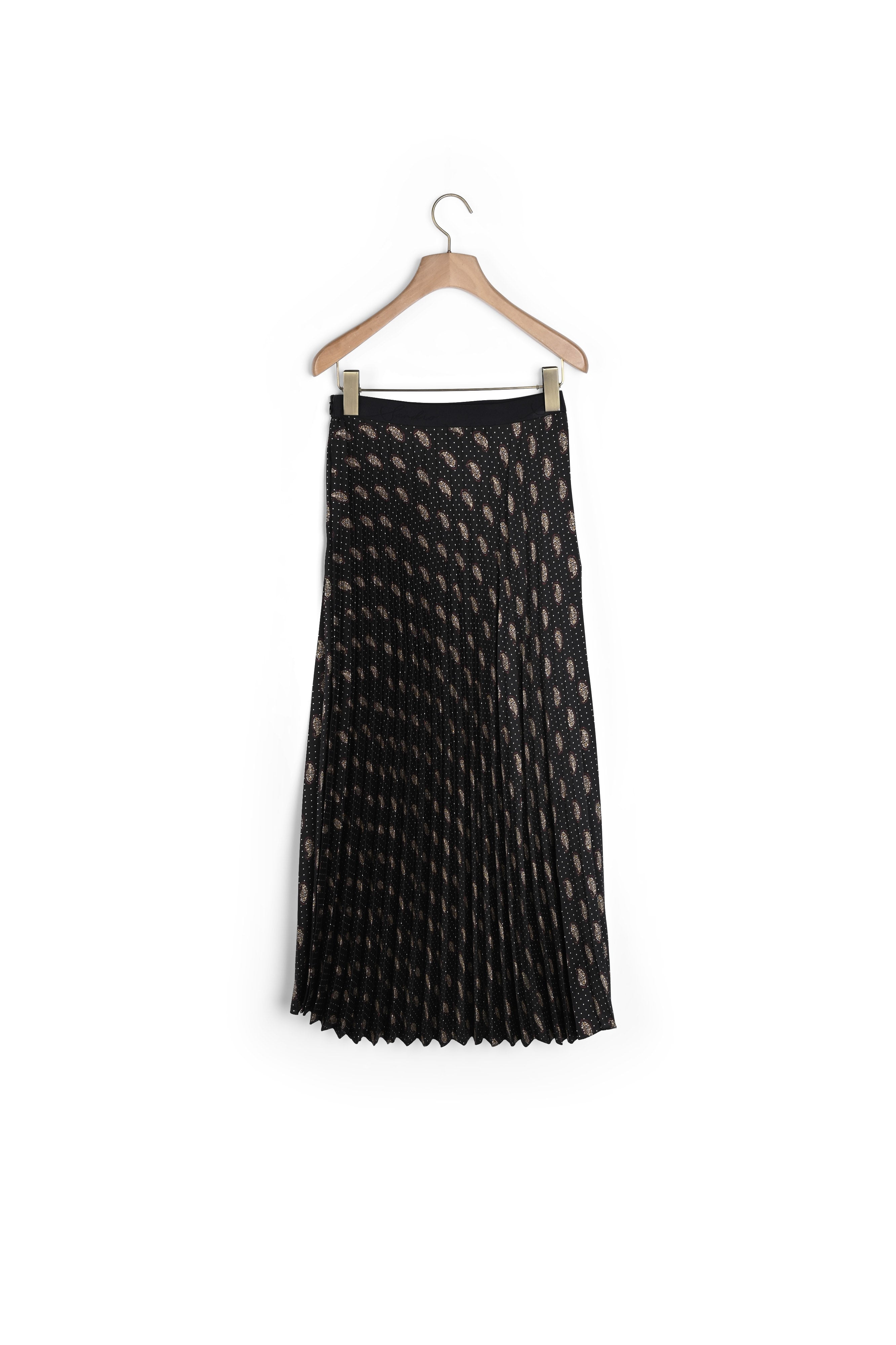 Jupe longue imprimé Cachemire Sandro seconde main