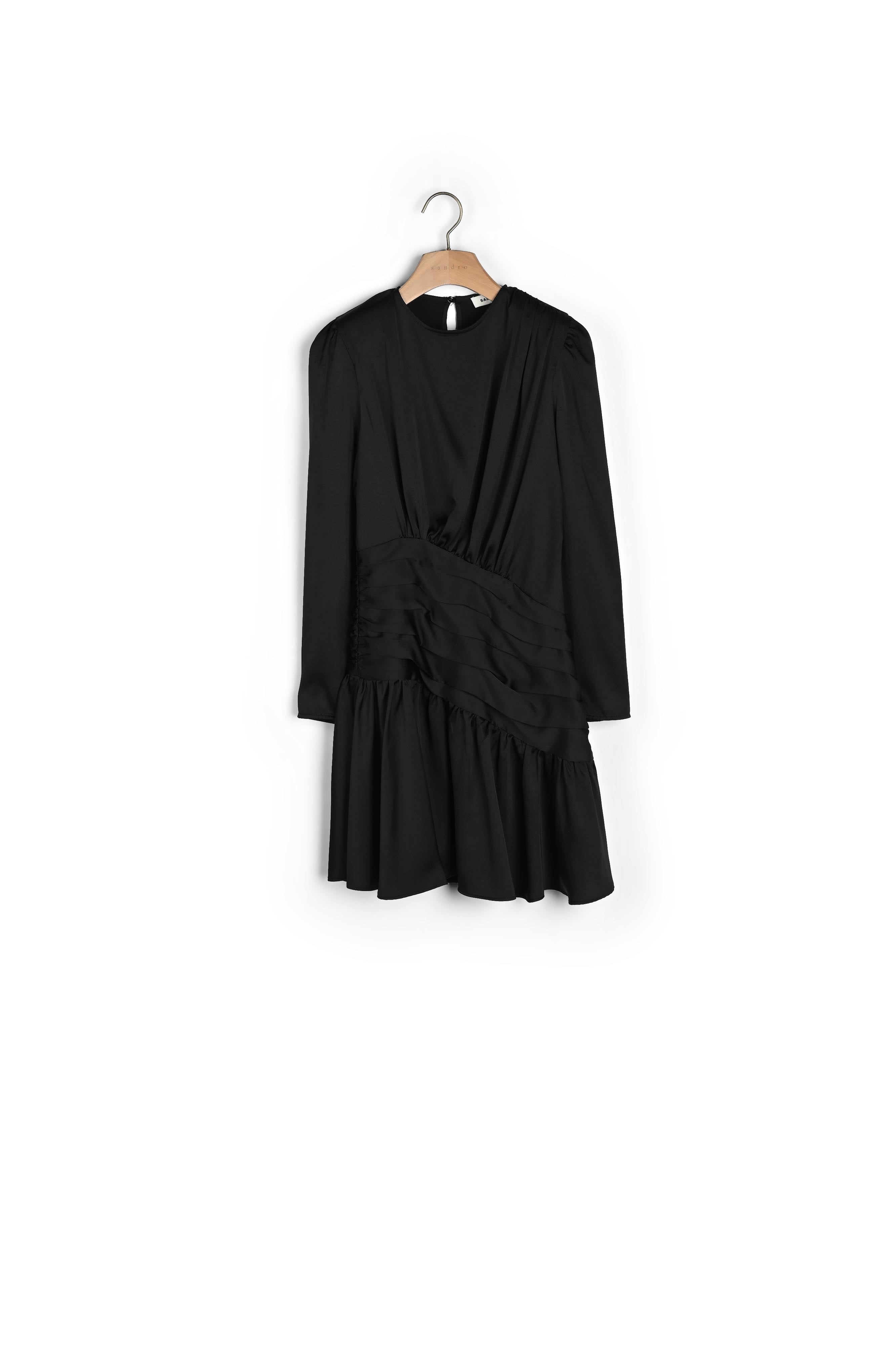 Robe courte drapée Sandro seconde main