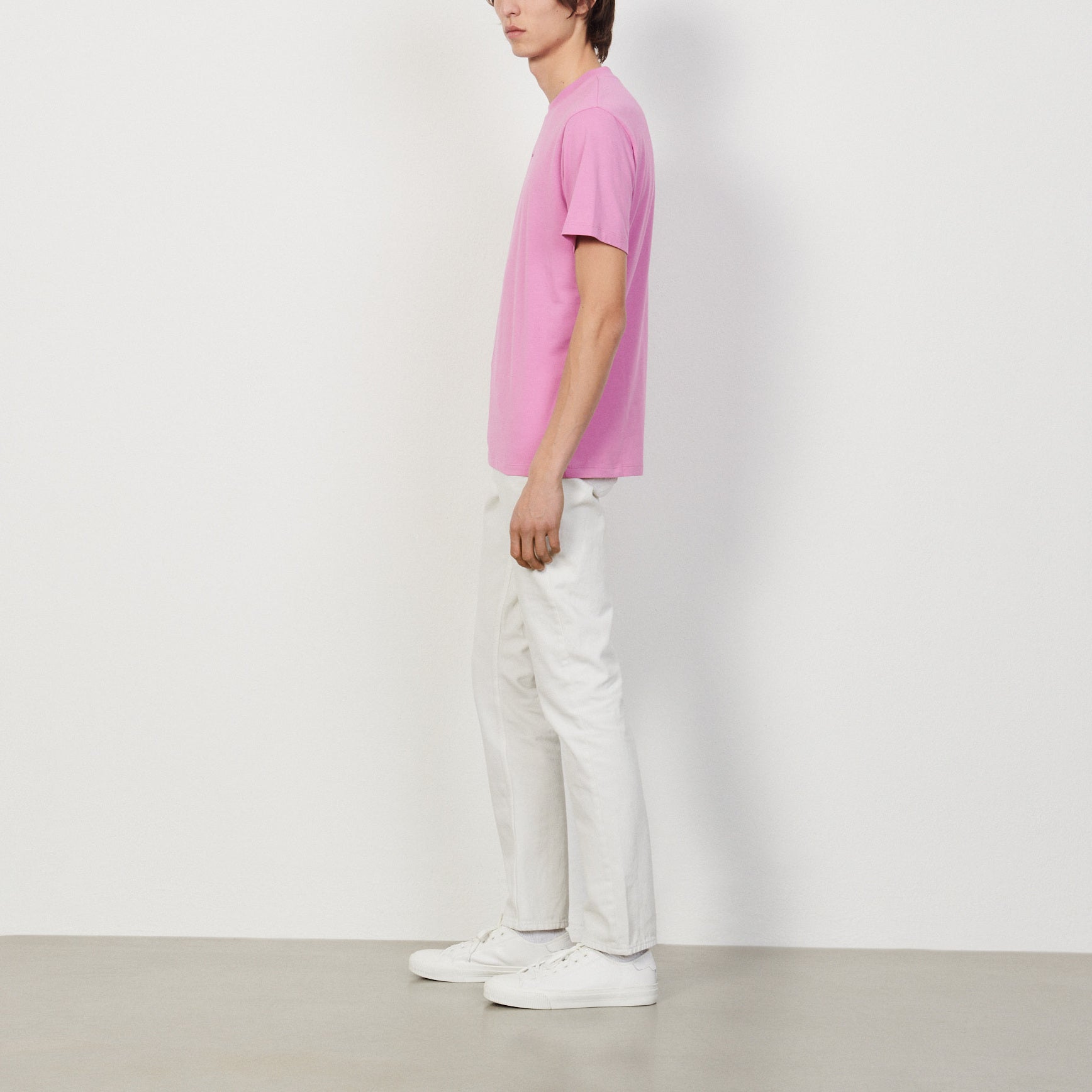 T-shirt Rose Sandro seconde main