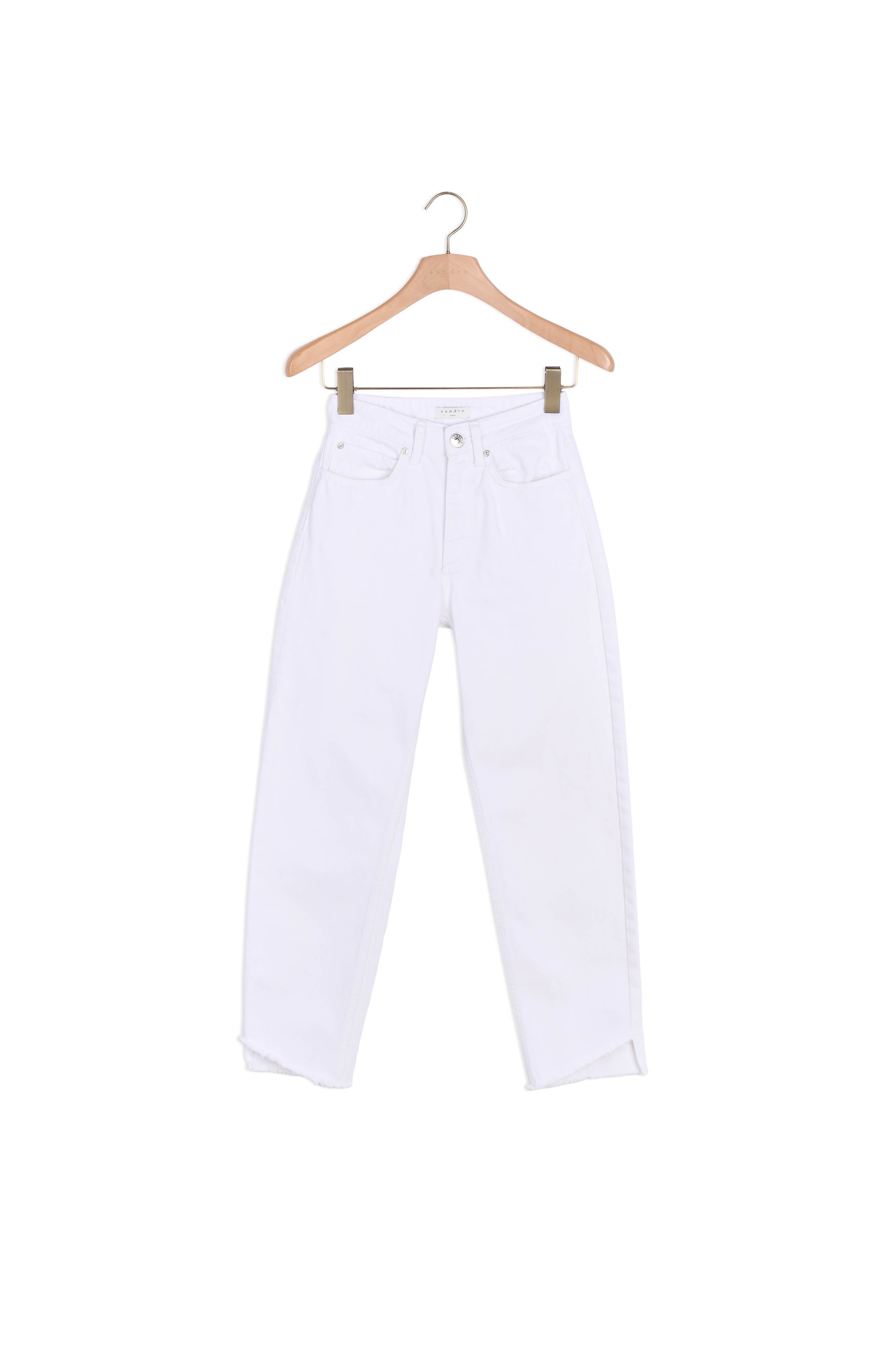 Jean taille haute coupe droite Sandro seconde main