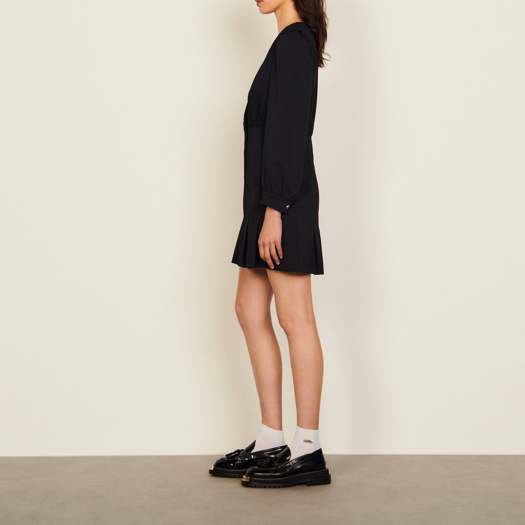 Robe Dark Navy Sandro seconde main