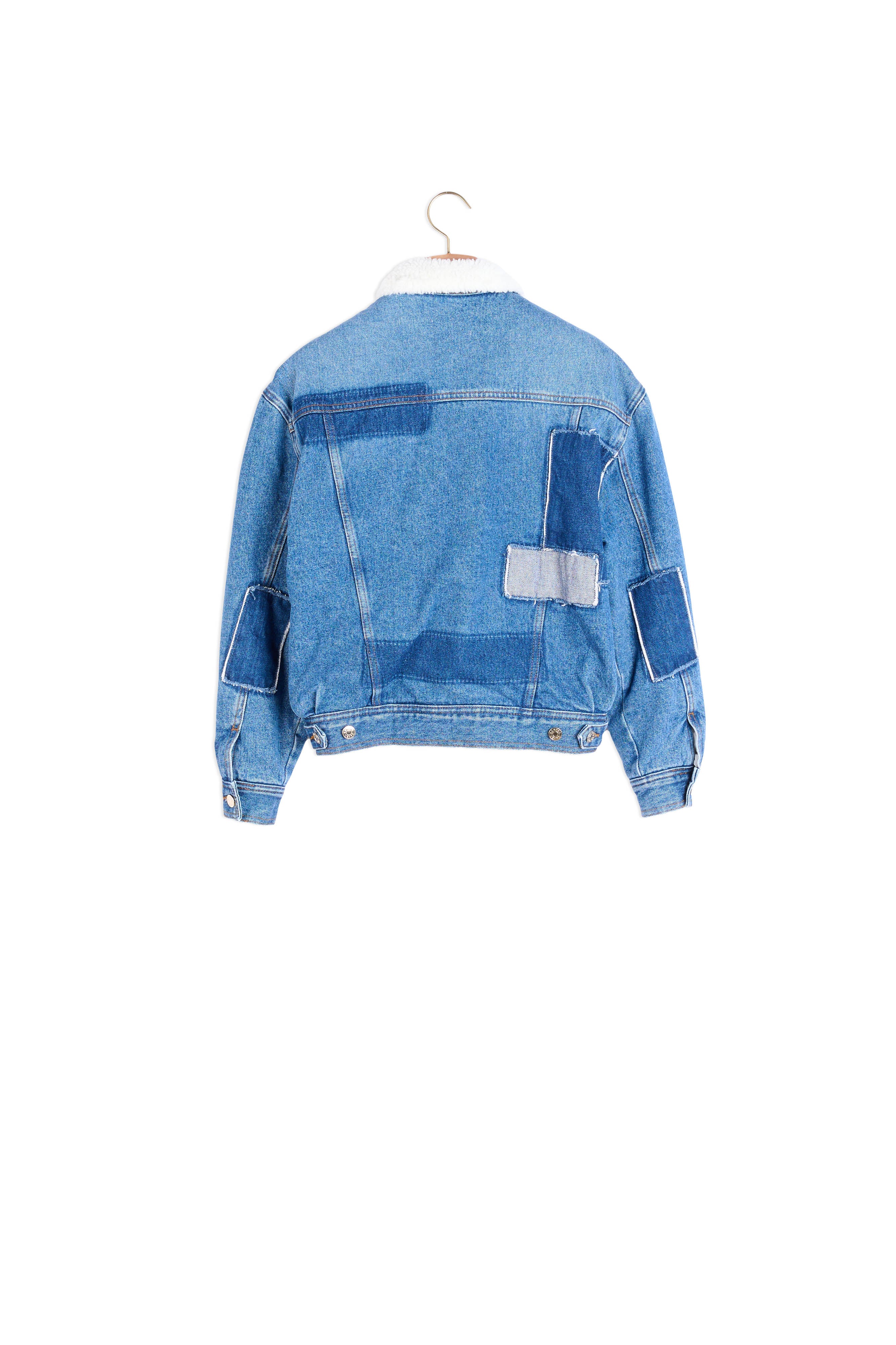 Veste en Jean doublée Sandro seconde main