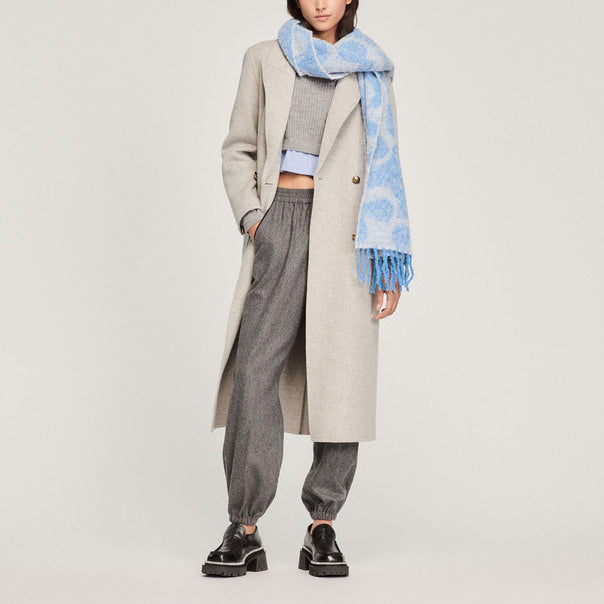 Manteau long droit Sandro seconde main