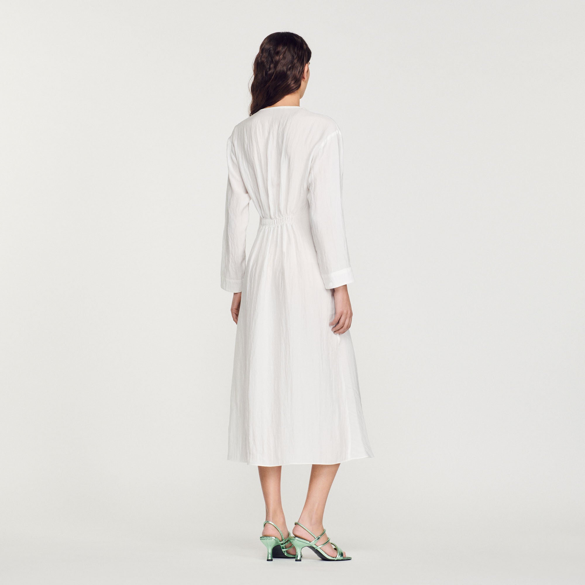 Robe longue fluide Sandro seconde main