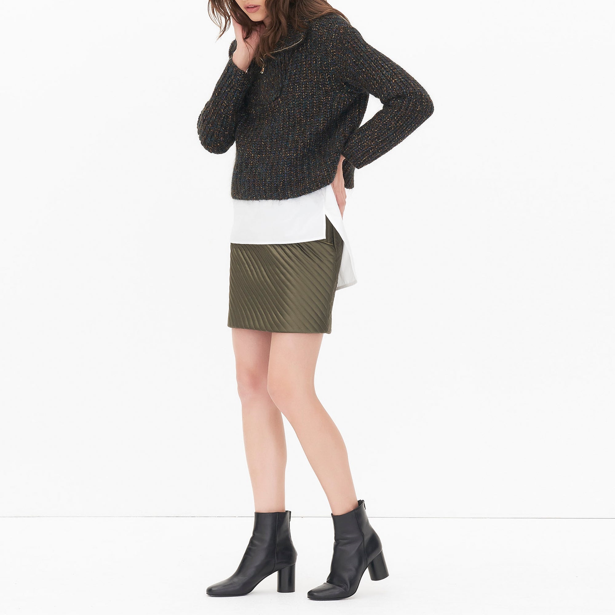 Jupe Kaki Sandro seconde main