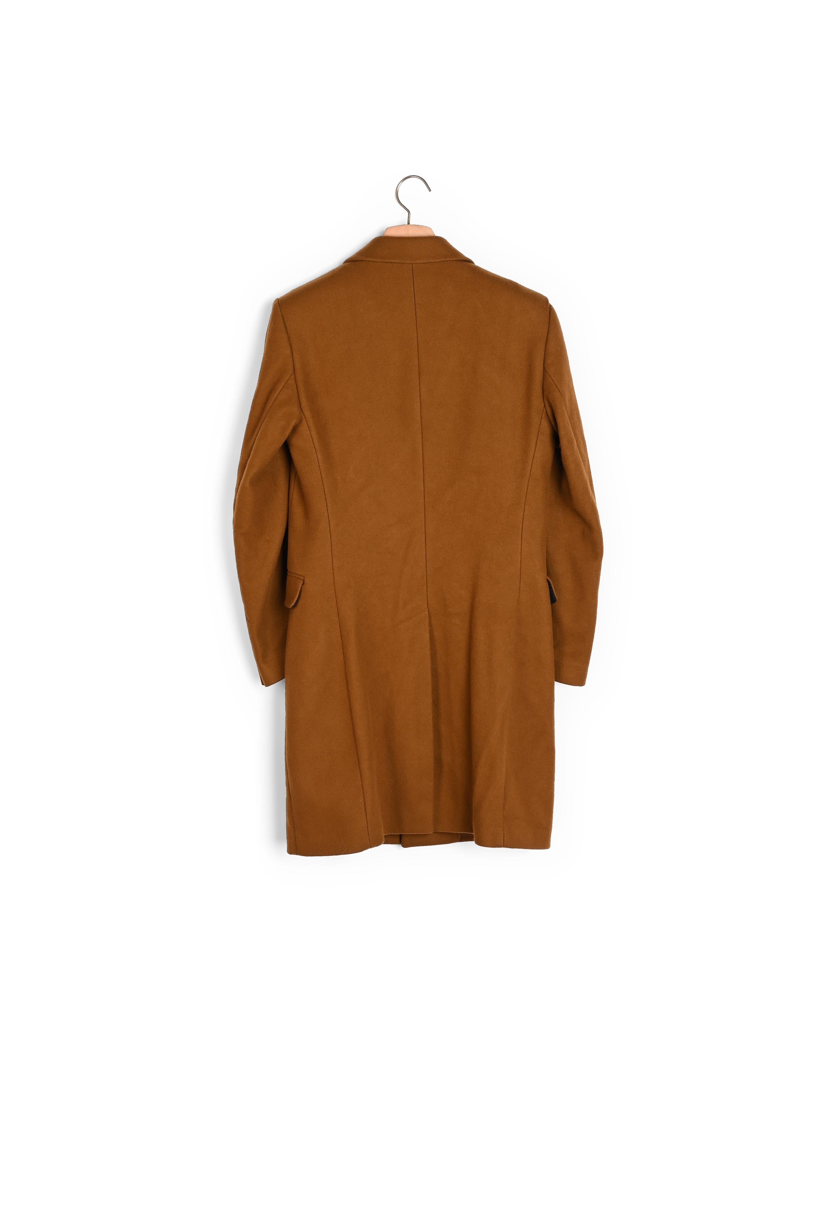 Manteau en drap de laine et cachemire Sandro seconde main