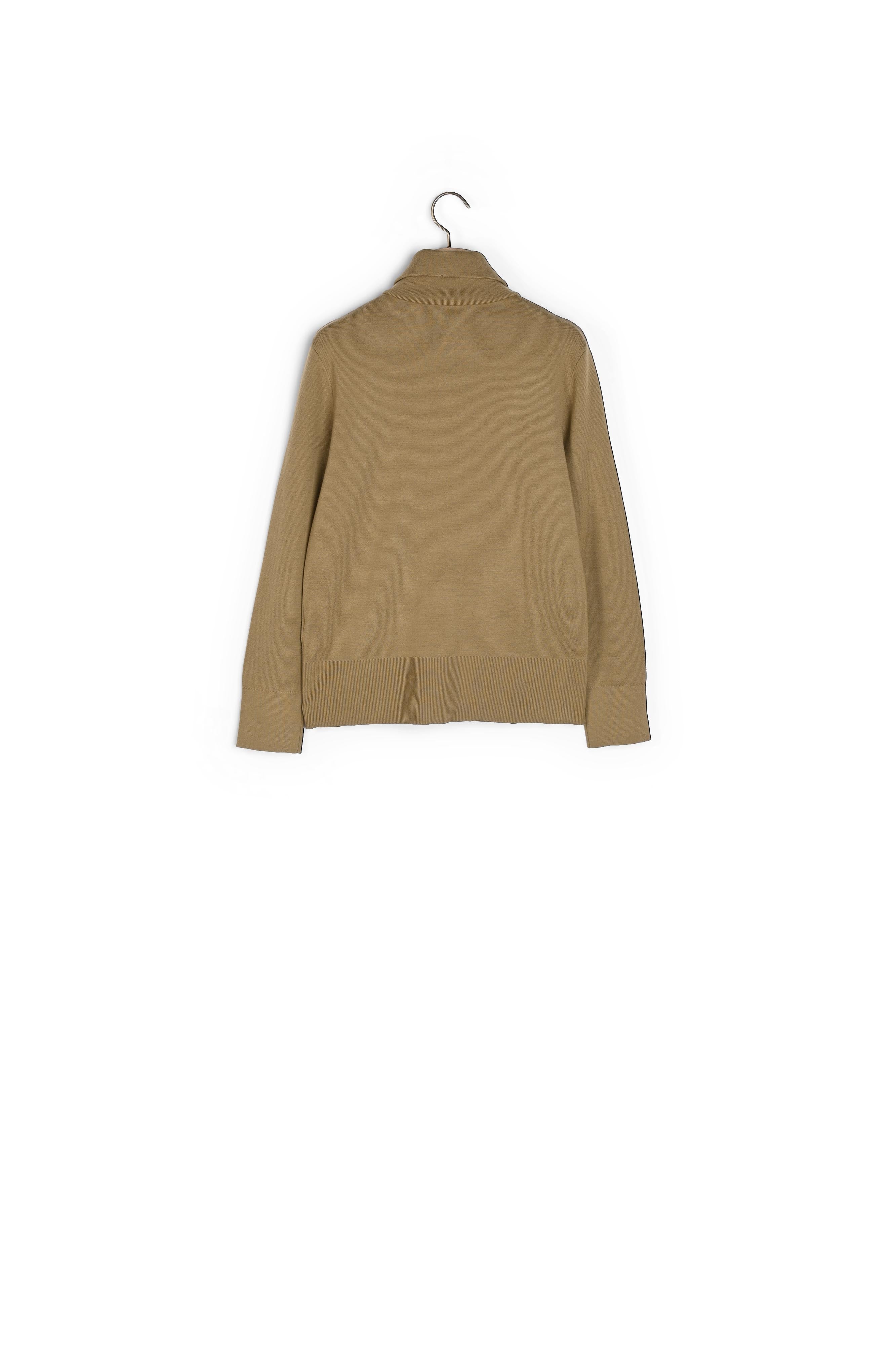 Cardigan zippé en laine Sandro seconde main