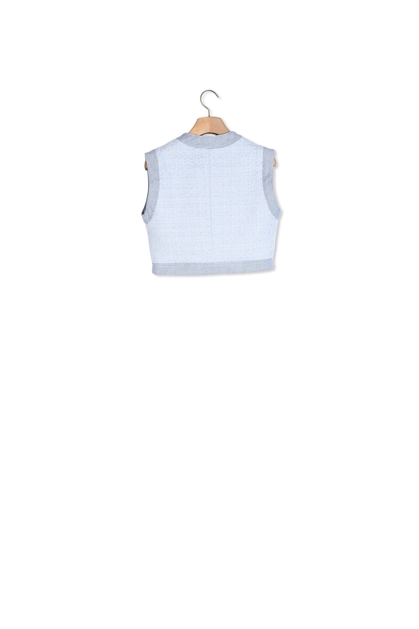 Veston en tweed fantaisie Sandro seconde main