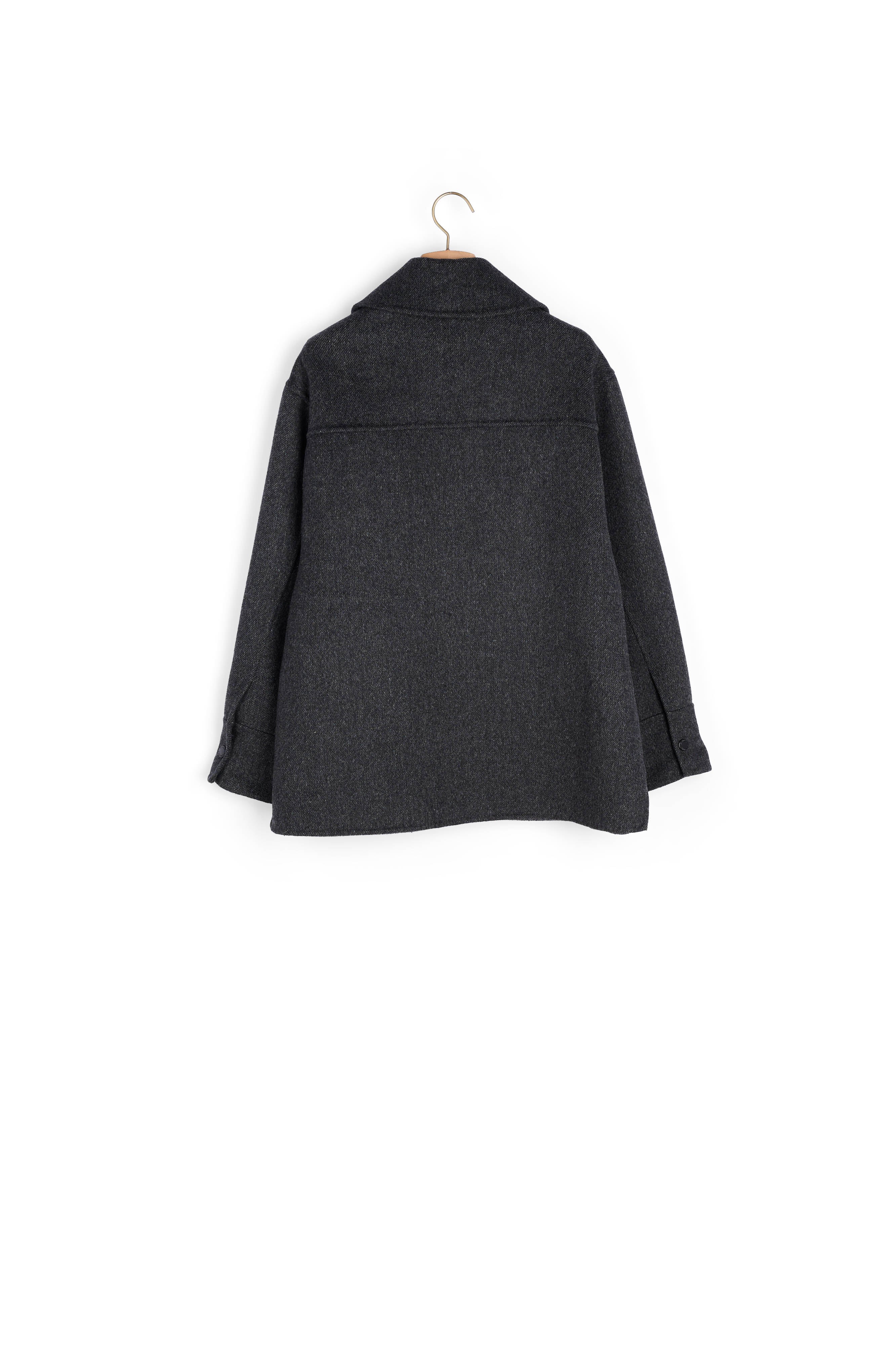 Manteau oversize à œillets Sandro seconde main