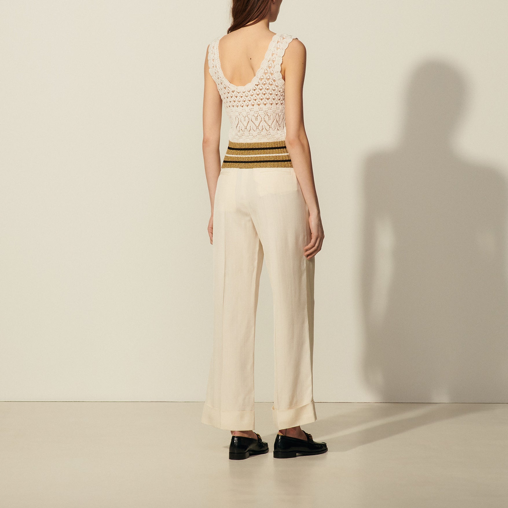 Débardeur en Maille Sandro seconde main