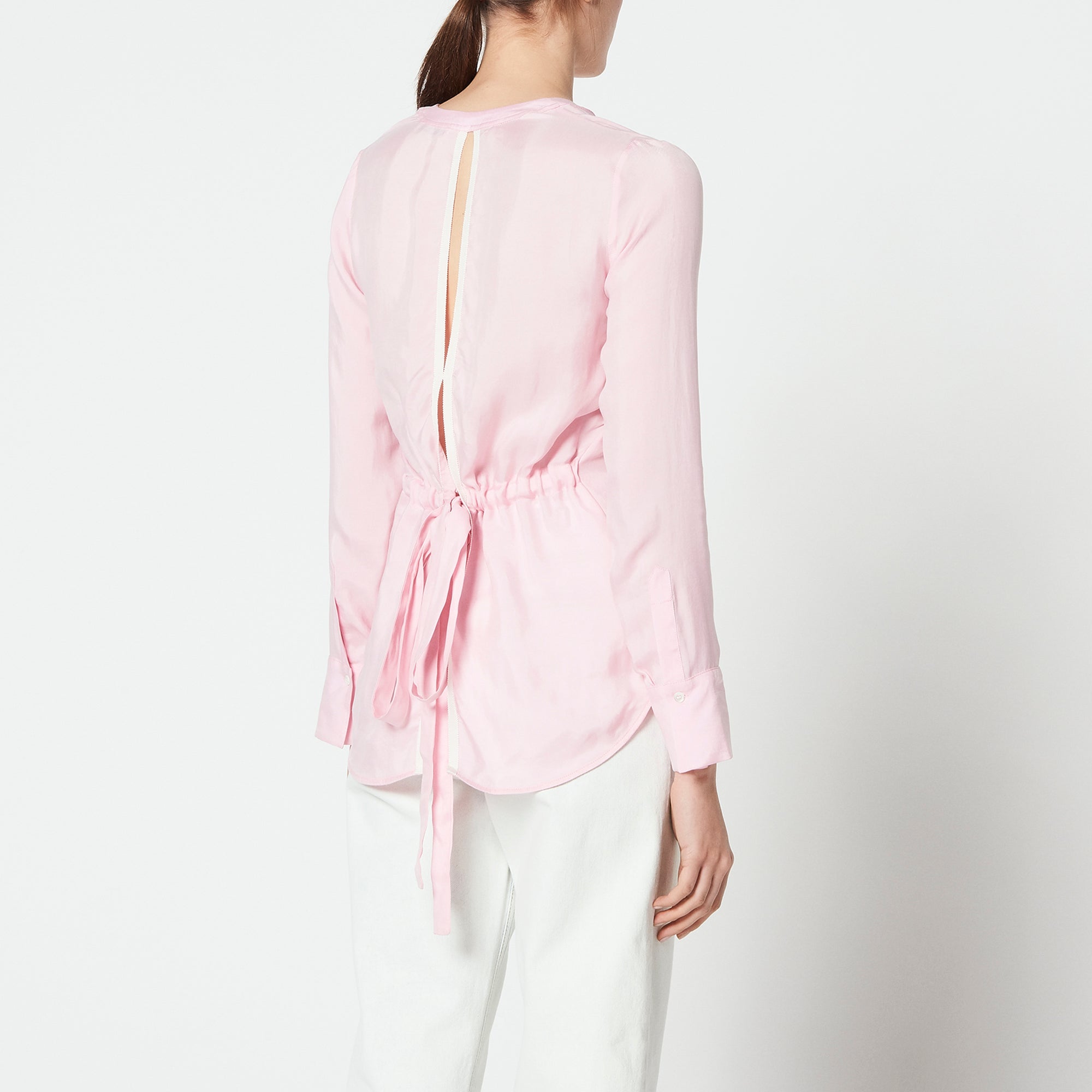 Chemise avec découpe et nœud au dos Sandro seconde main