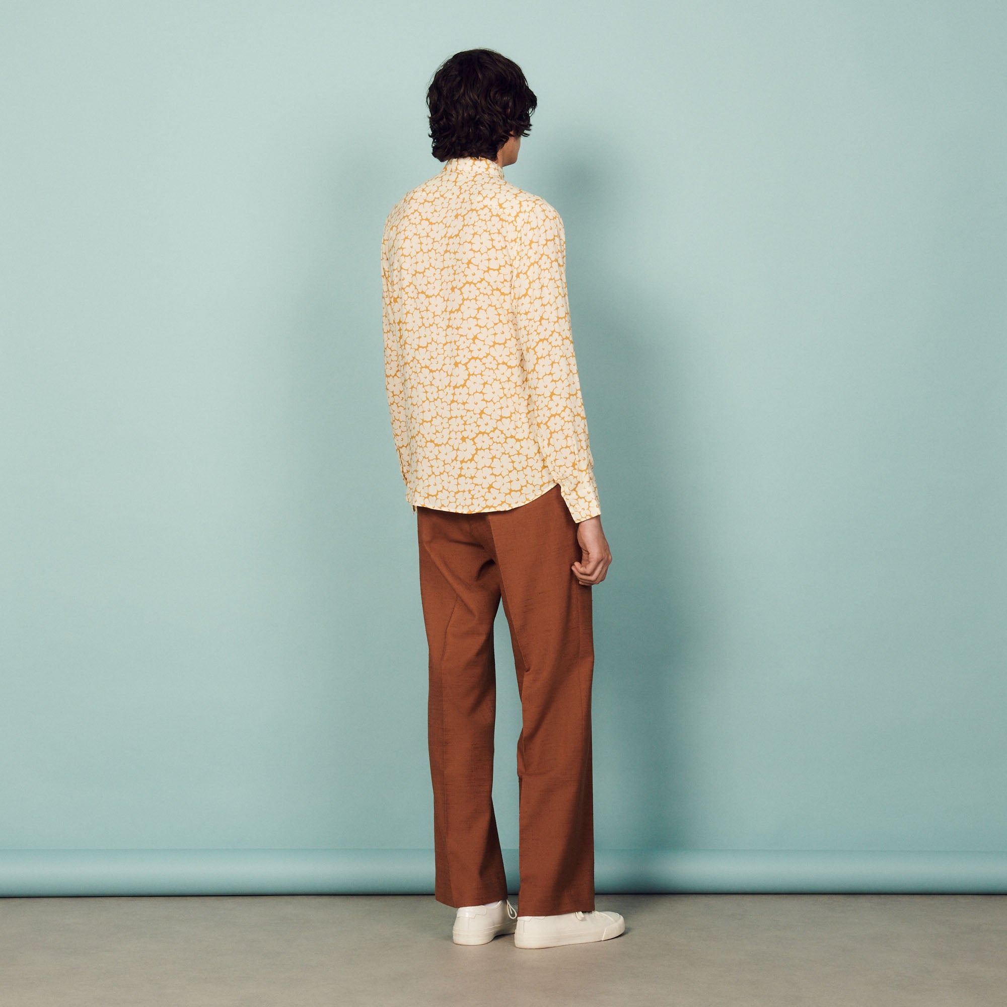 Chemise imprimée Sandro seconde main