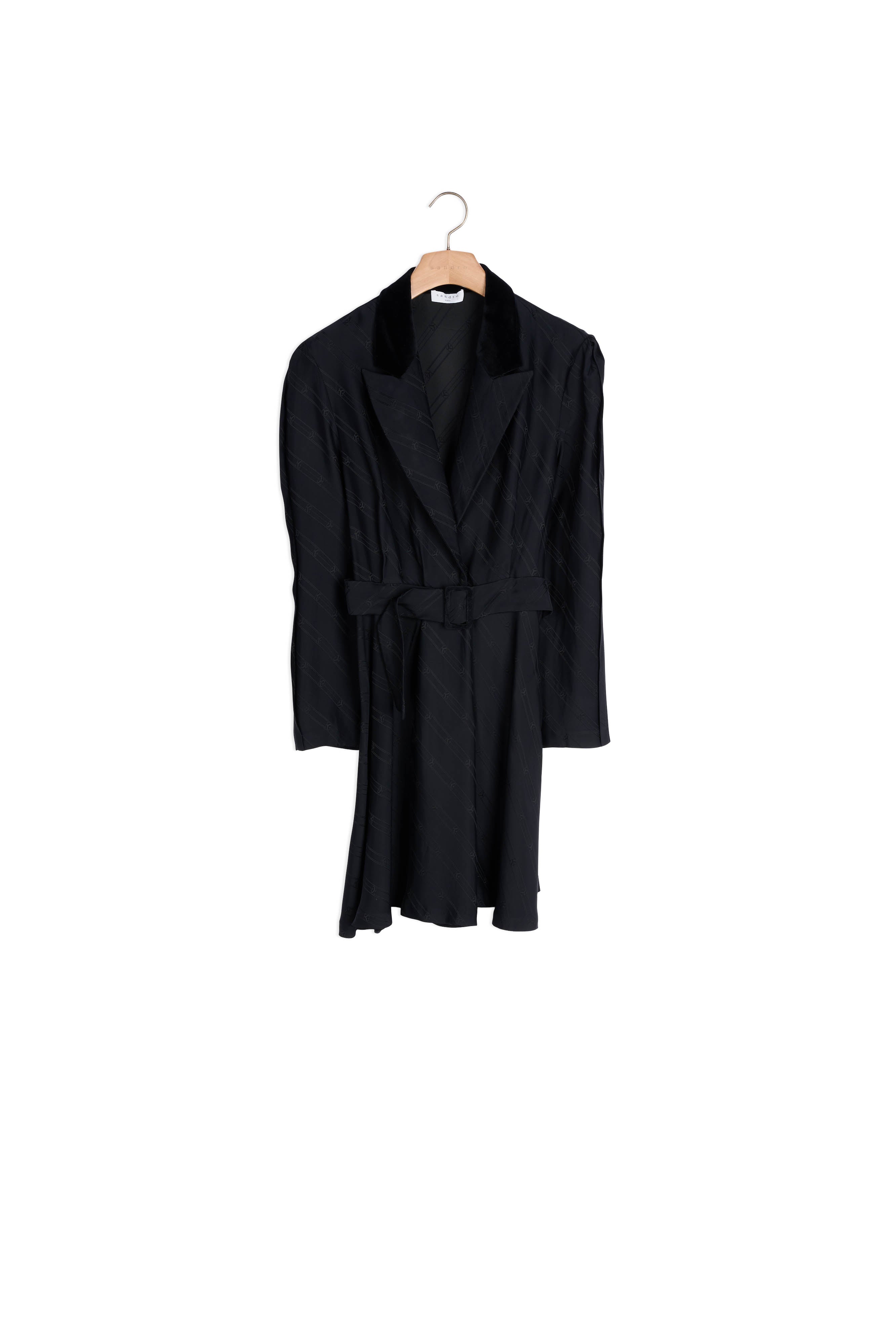 Robe courte effet Veste tailleur Sandro seconde main