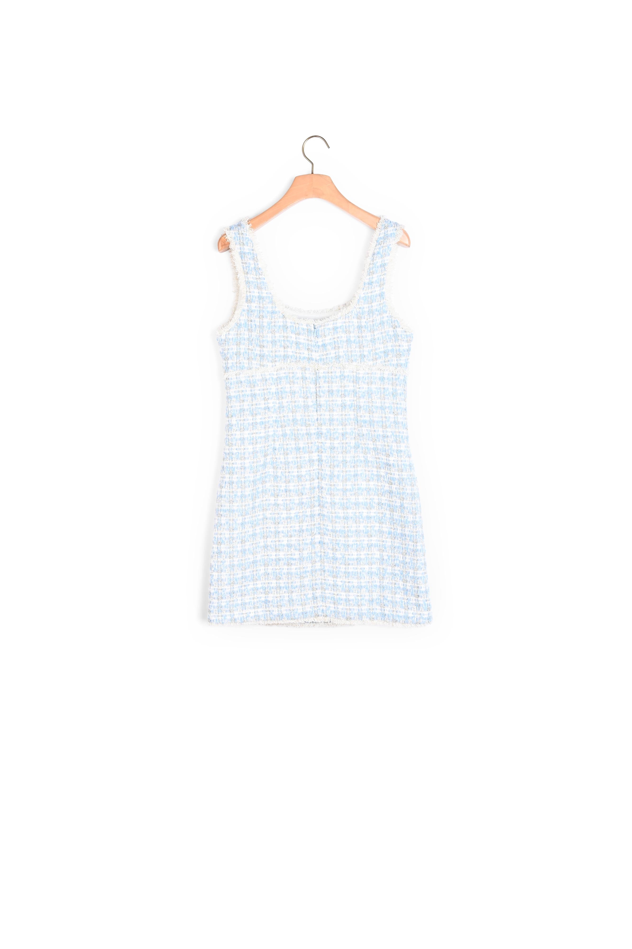 Robe courte en tweed Sandro seconde main