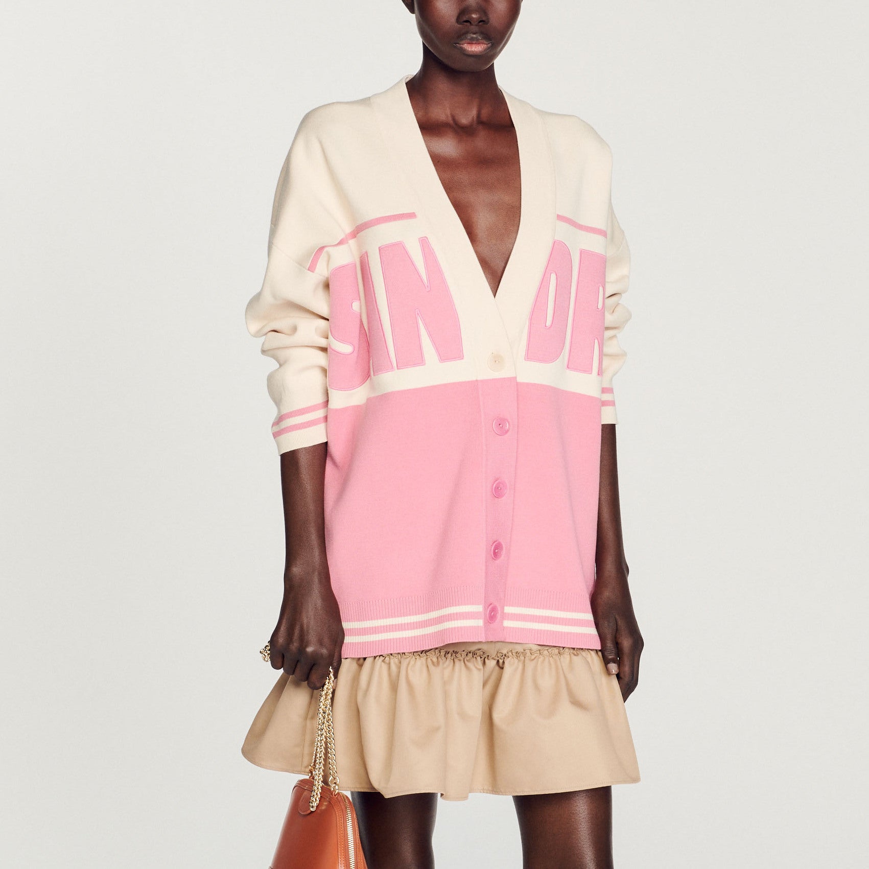 Cardigan oversize Sandro seconde main