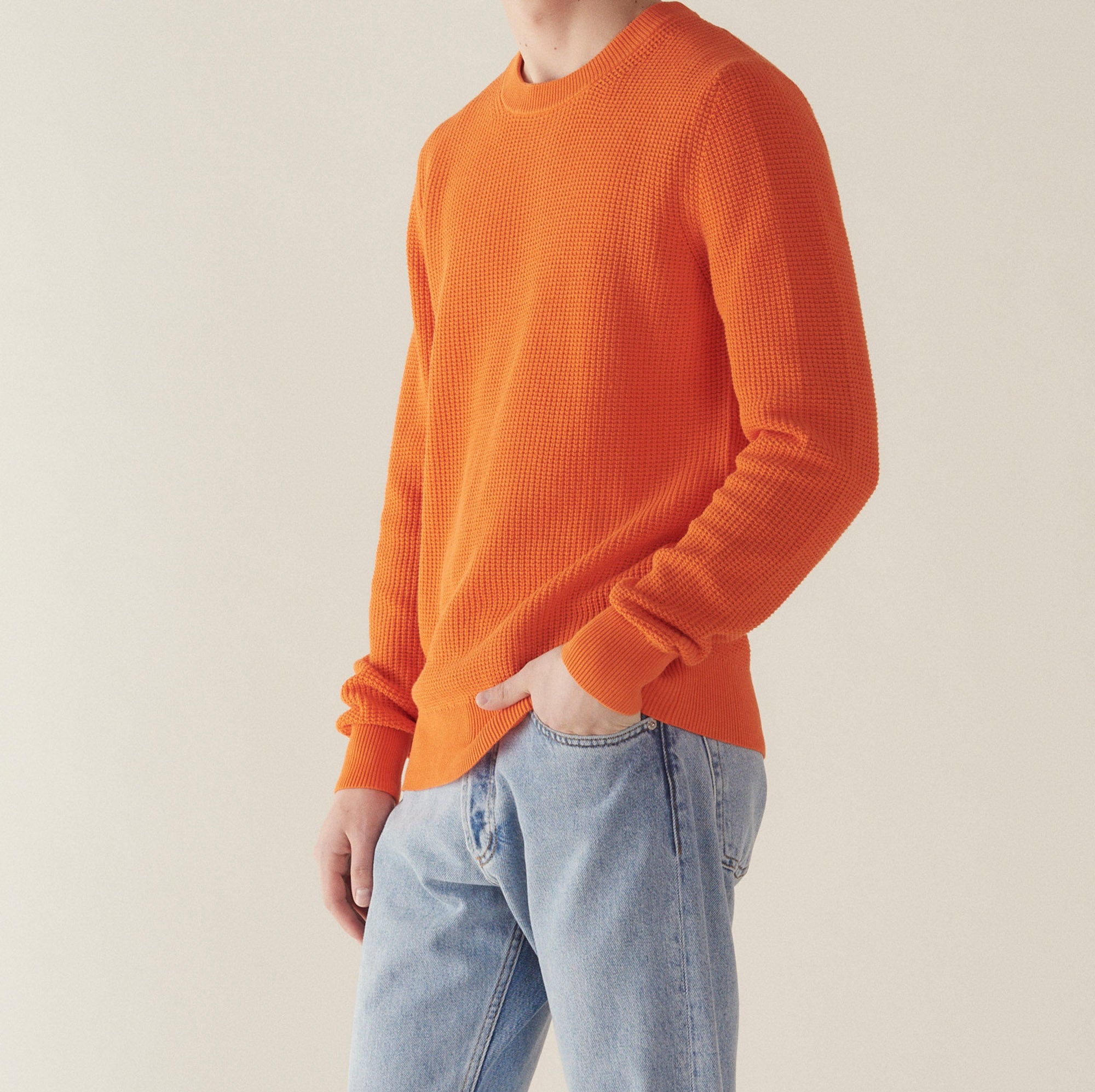 Pull en Maille reliefée en coton Sandro seconde main