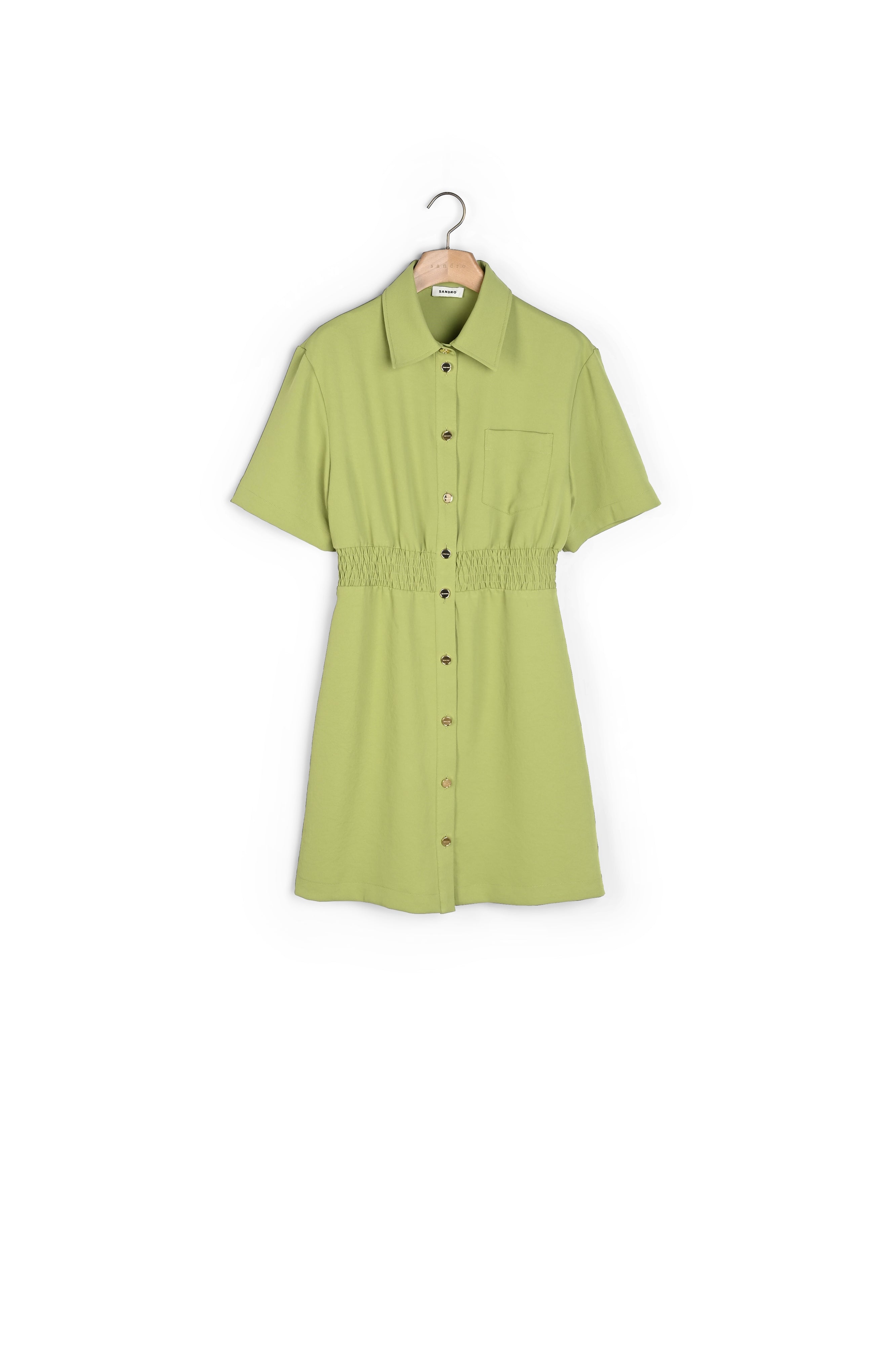 Robe courte boutonnée Sandro seconde main