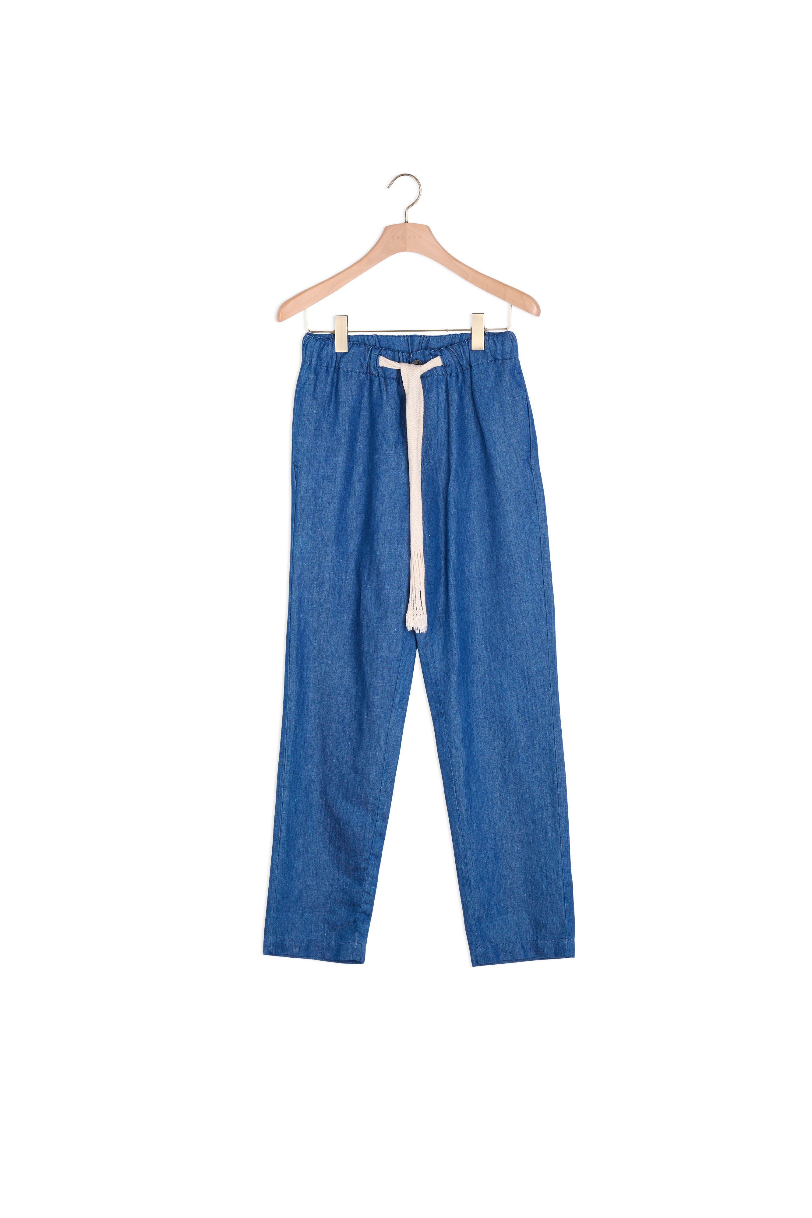 Pantalon large en chambray Sandro seconde main