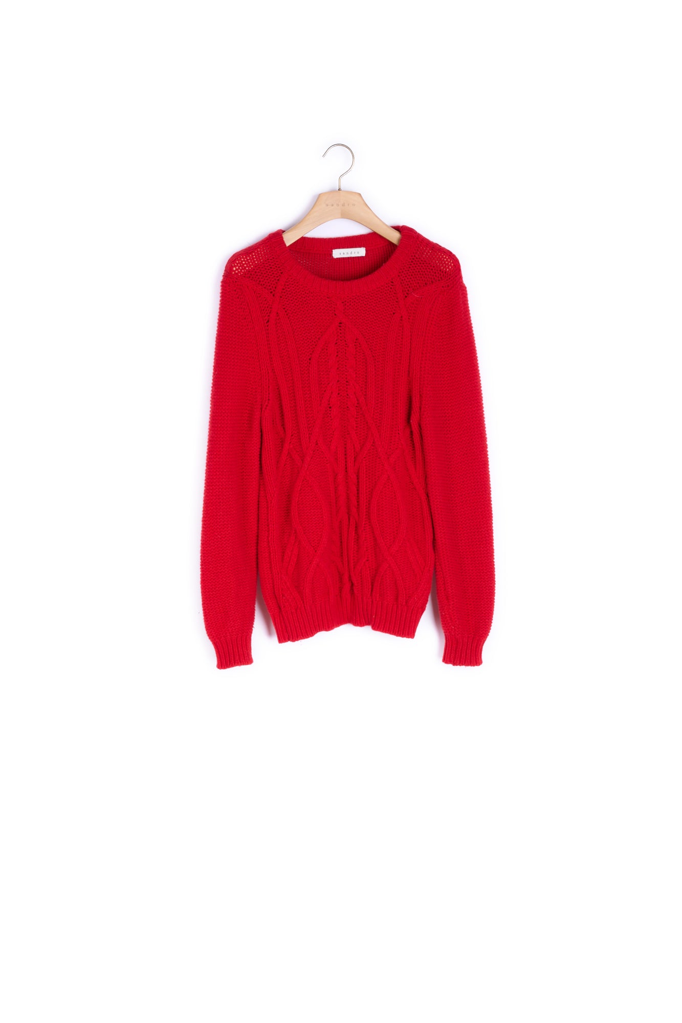 Pull Rouge Sandro seconde main