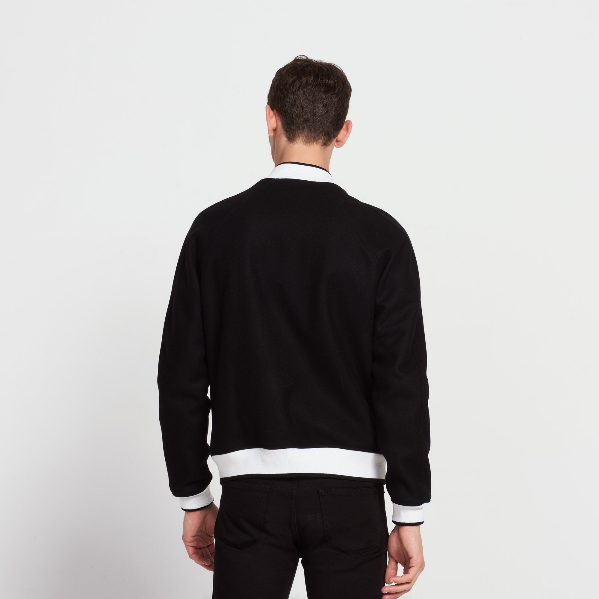 Blouson teddy à patch Sandro seconde main