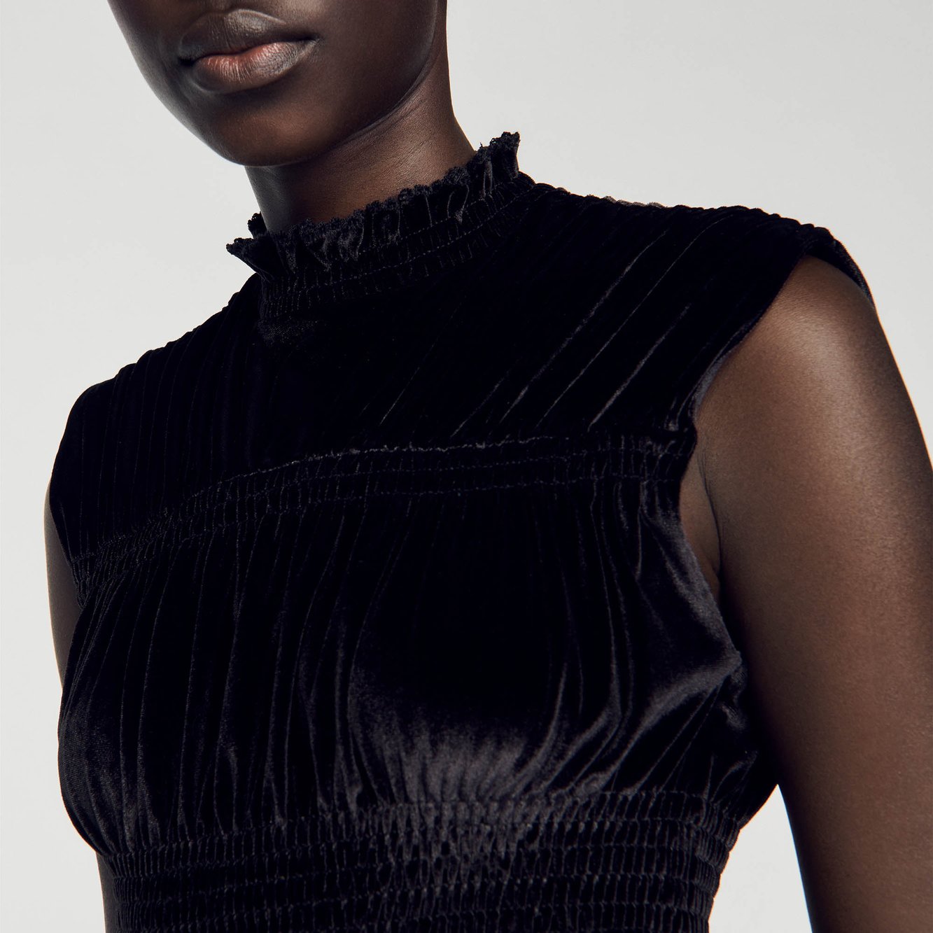 Top smocké Sandro seconde main