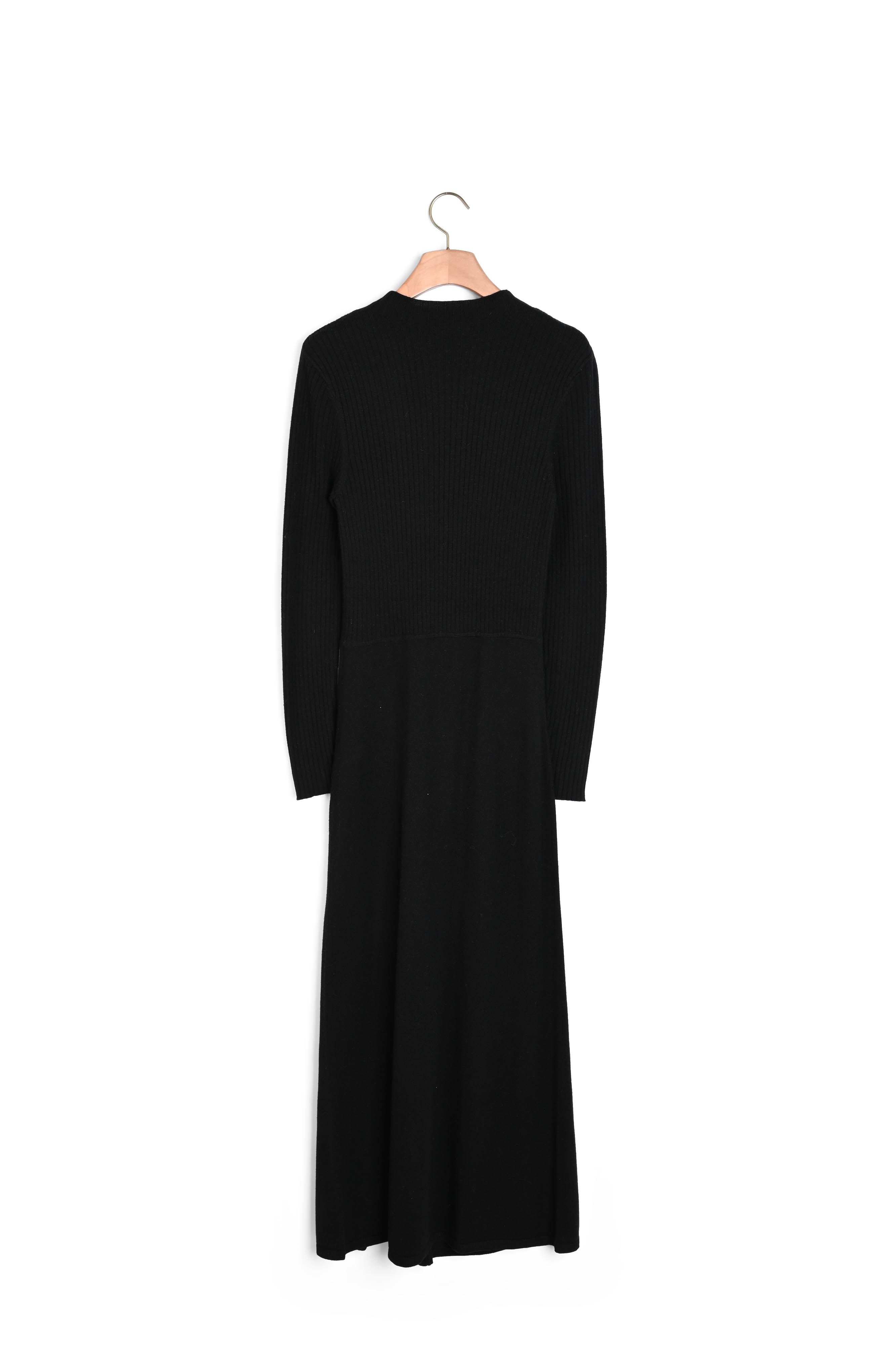 Robe longue en Maille froncée Sandro seconde main