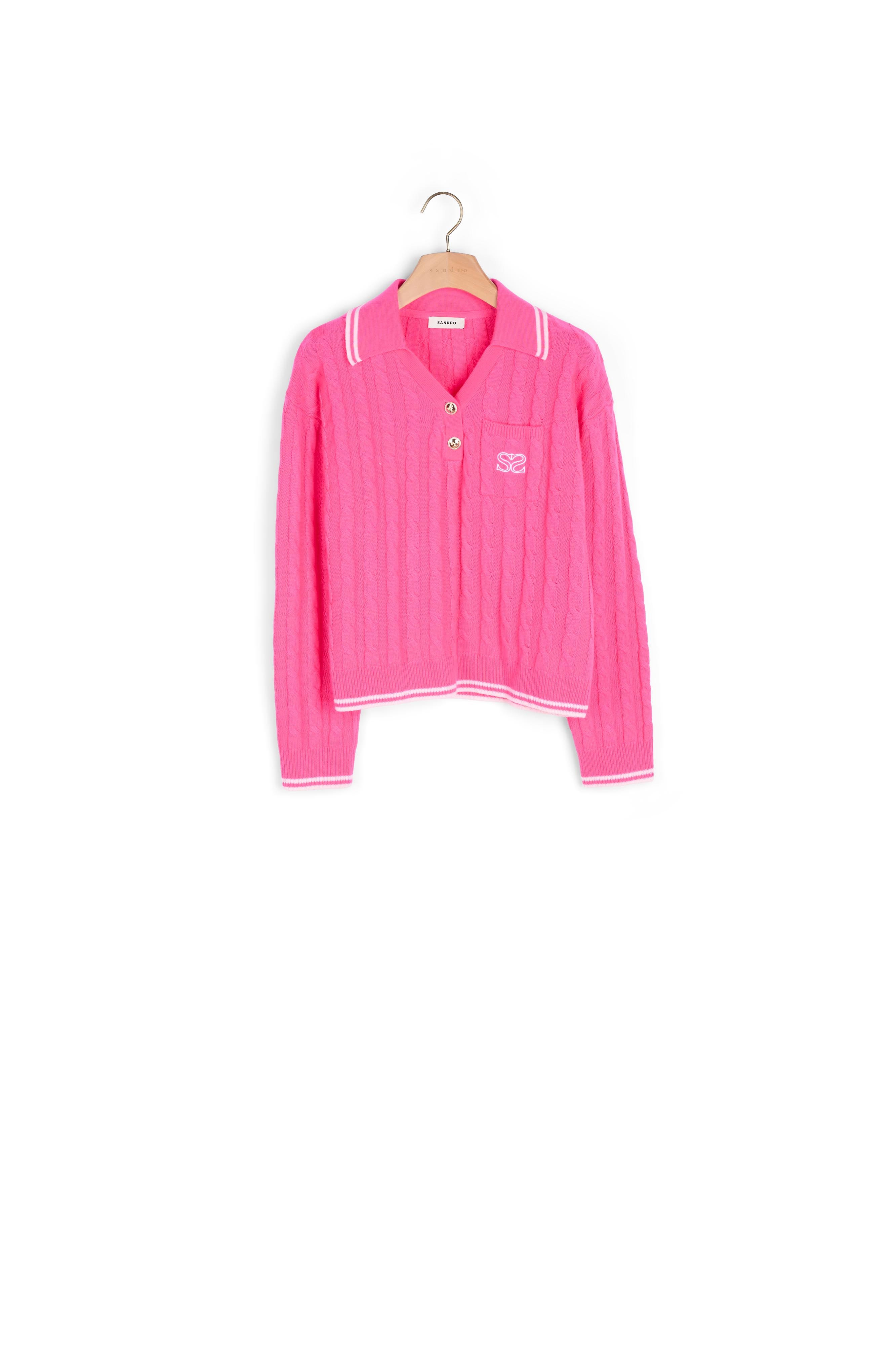 Pull en Maille torsadée Sandro seconde main